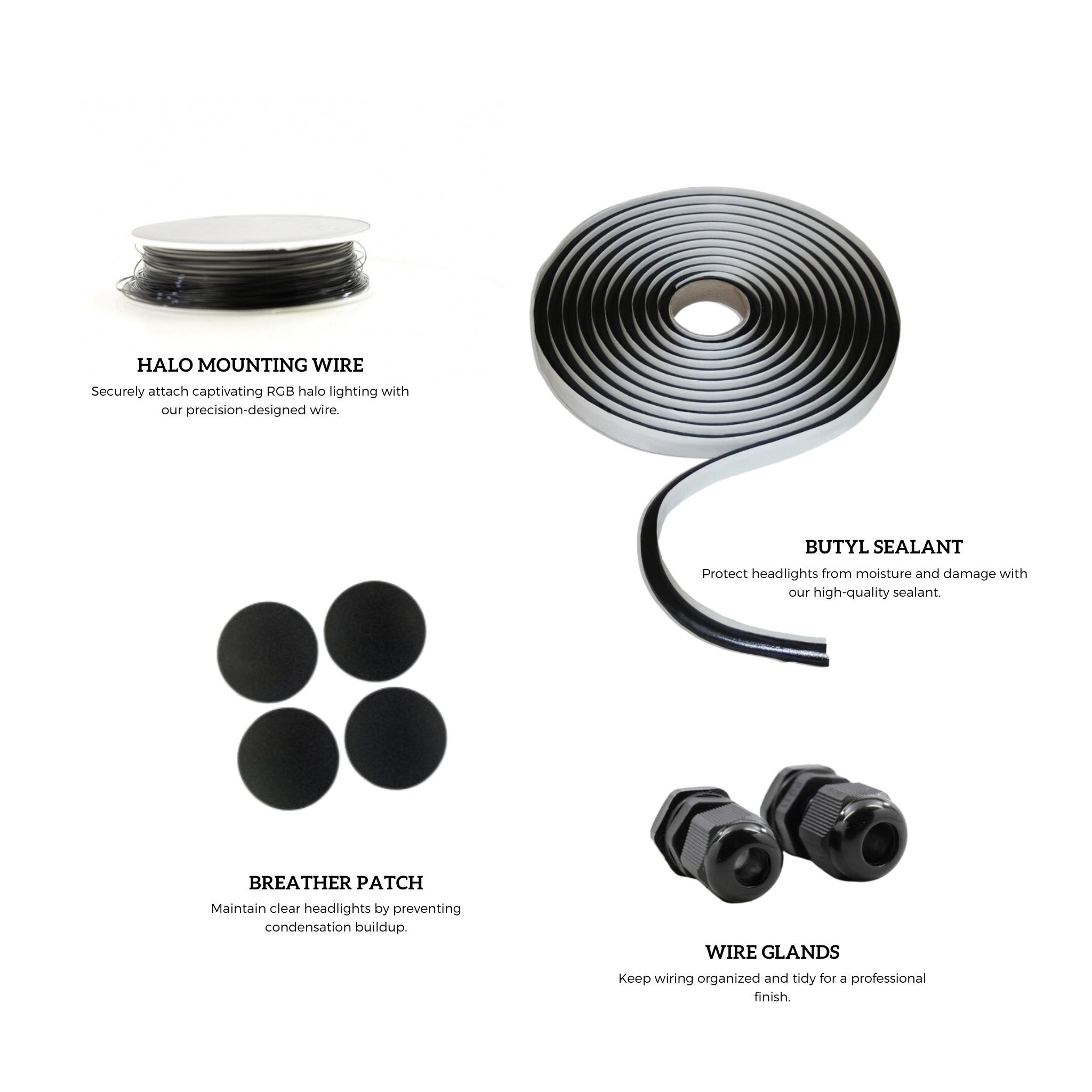 Install Components & Wiring | RGB Halo Kits