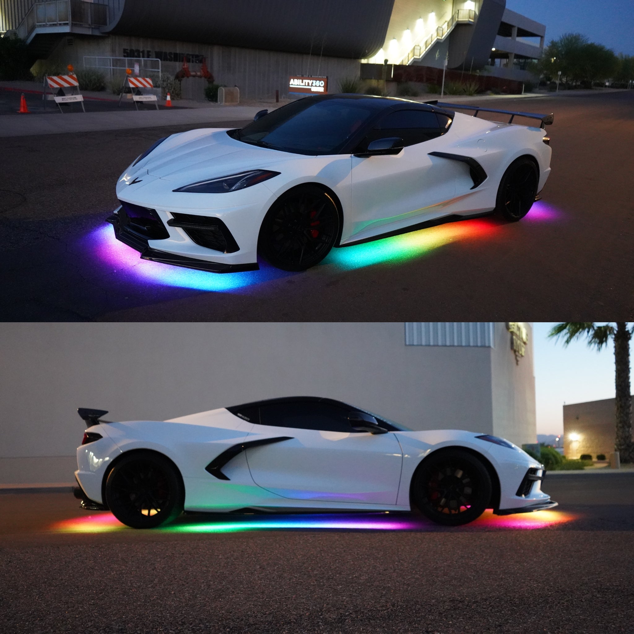 color chasing flow series underglow