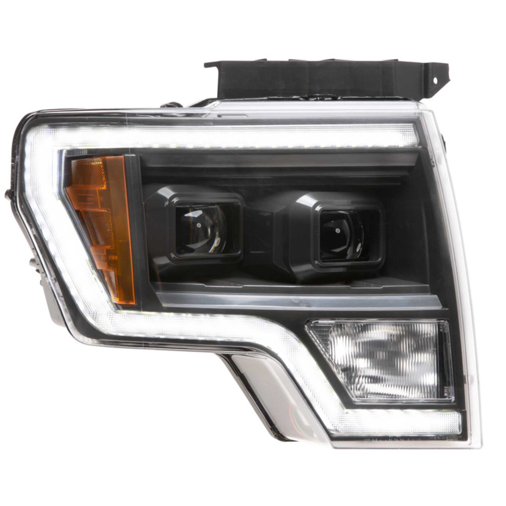 2009-2014 Ford F-150: Multicolor Built Morimoto XB Hybrid Headlights