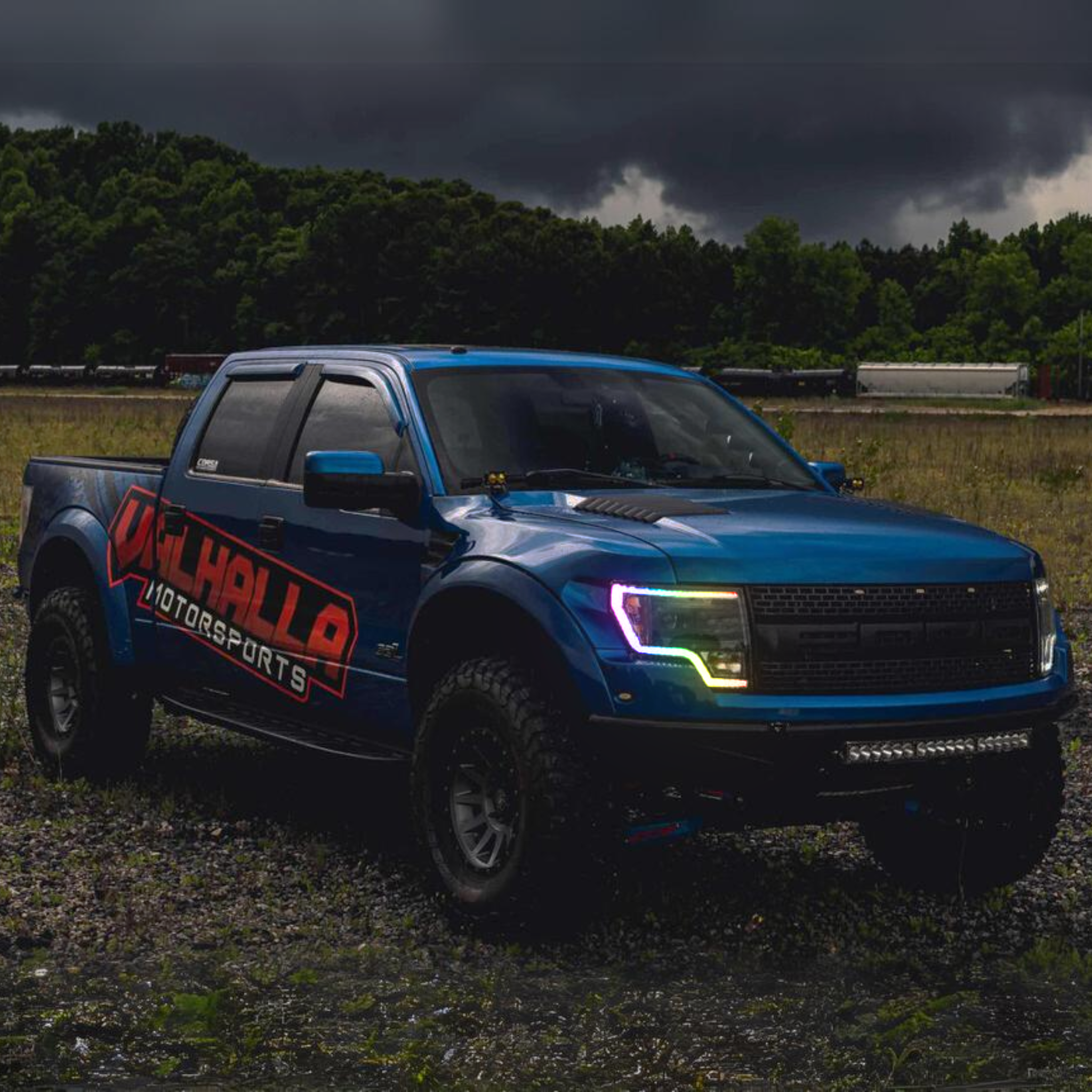 2009-2014 Ford F-150: Multicolor Built Morimoto XB Hybrid Headlights