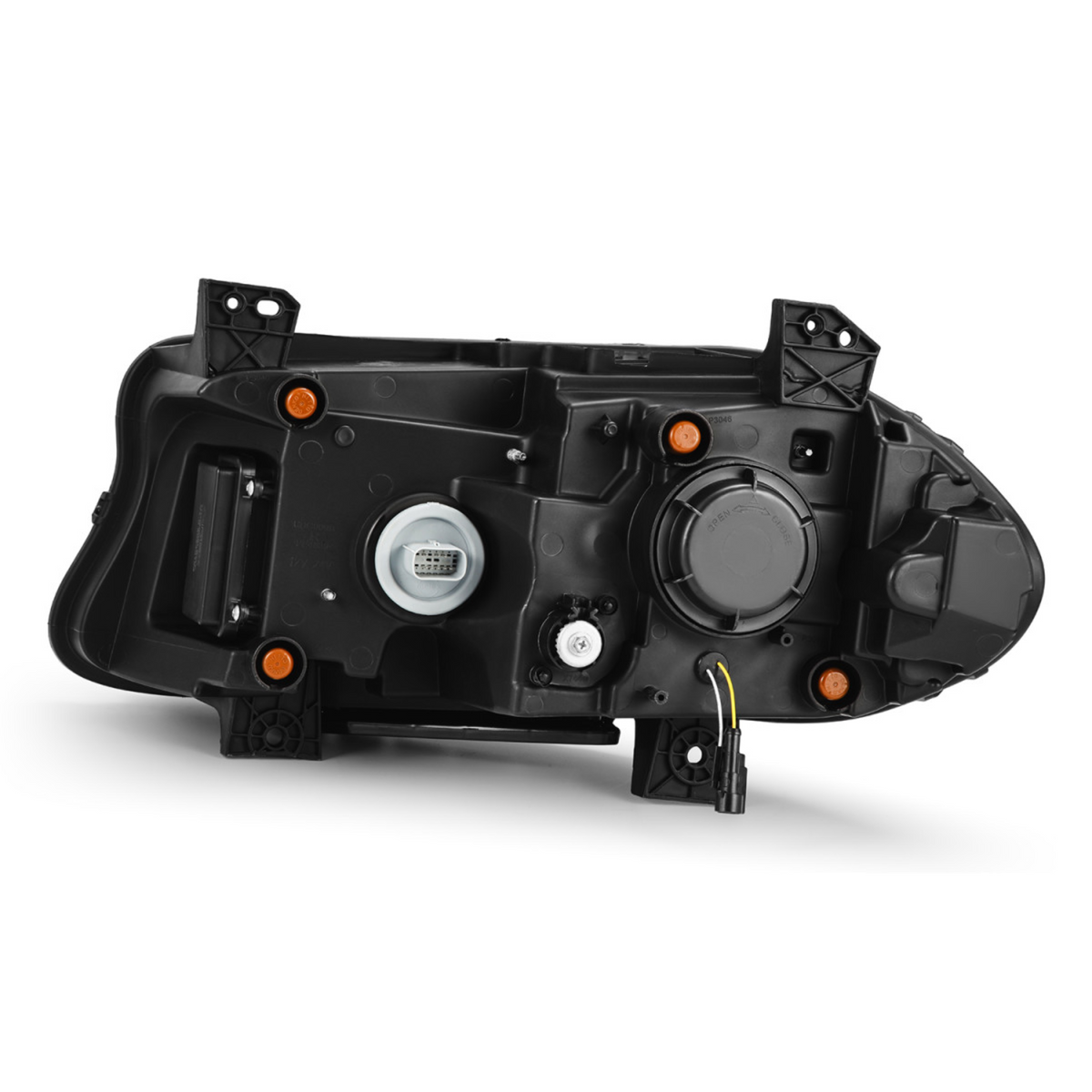 Dodge Charger LUXX-Series LED Projector Headlights Black (2015-2023)