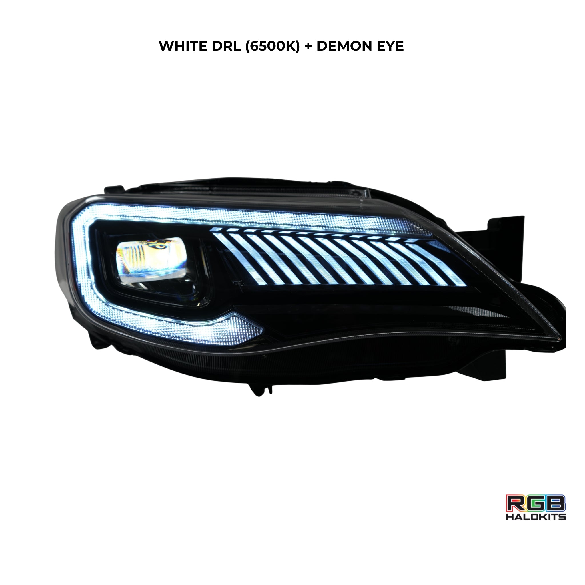Subaru Impreza WRX/STI: Multicolor Flow Series Headlights (2008-2014) | XB Morimoto – Custom Multicolor LED Lighting by RGB Halo Kits