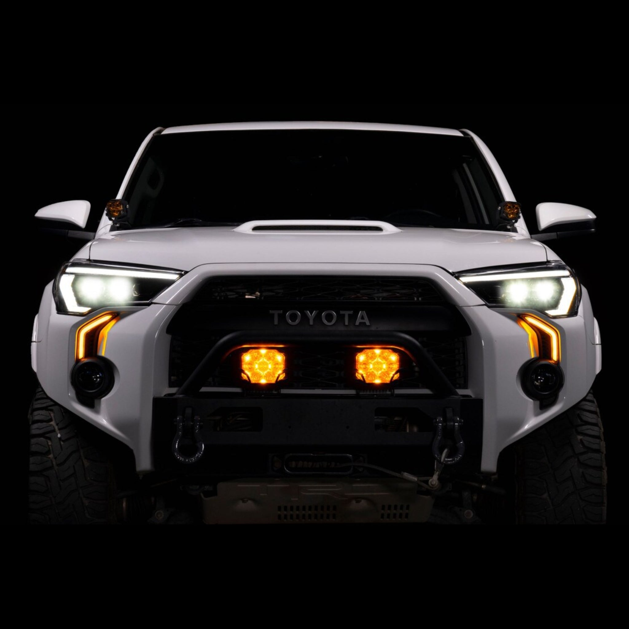 Toyota 4RUNNER: LED HEADLIGHTS (2014 - 2024) | XB Evo Hybrid – Custom Multicolor LED Lighting by RGB Halo Kits