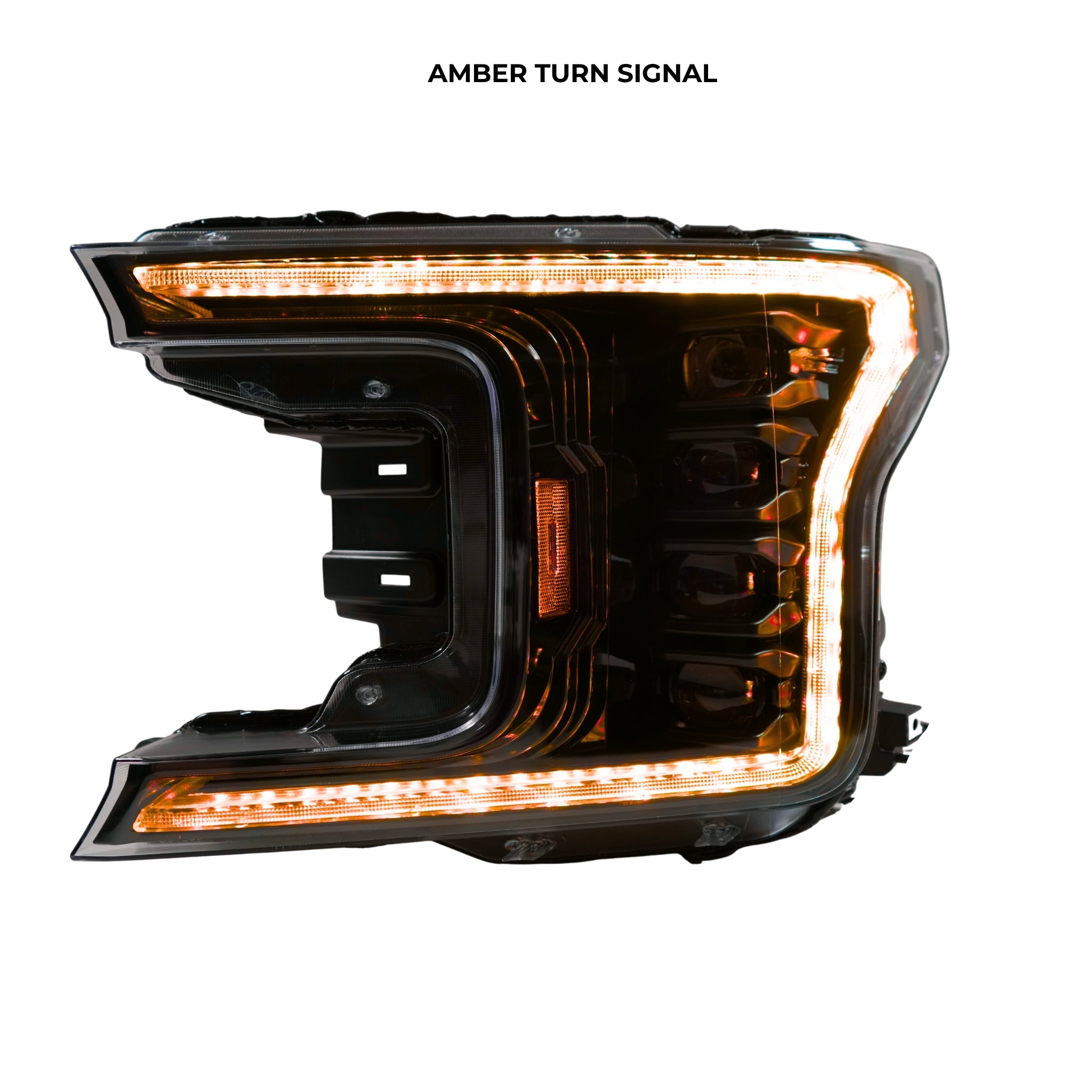 Ford F-150: Multicolor Flow Series Headlights (2018-2020) | XB Morimoto – Custom Multicolor LED Lighting by RGB Halo Kits