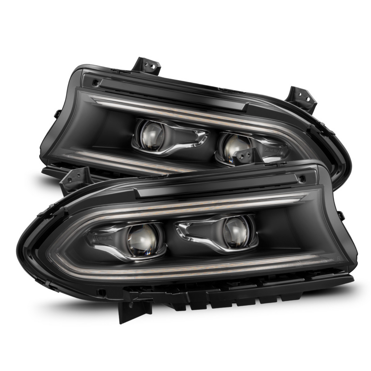 Dodge Charger LUXX-Series LED Projector Headlights Black (2015-2023)