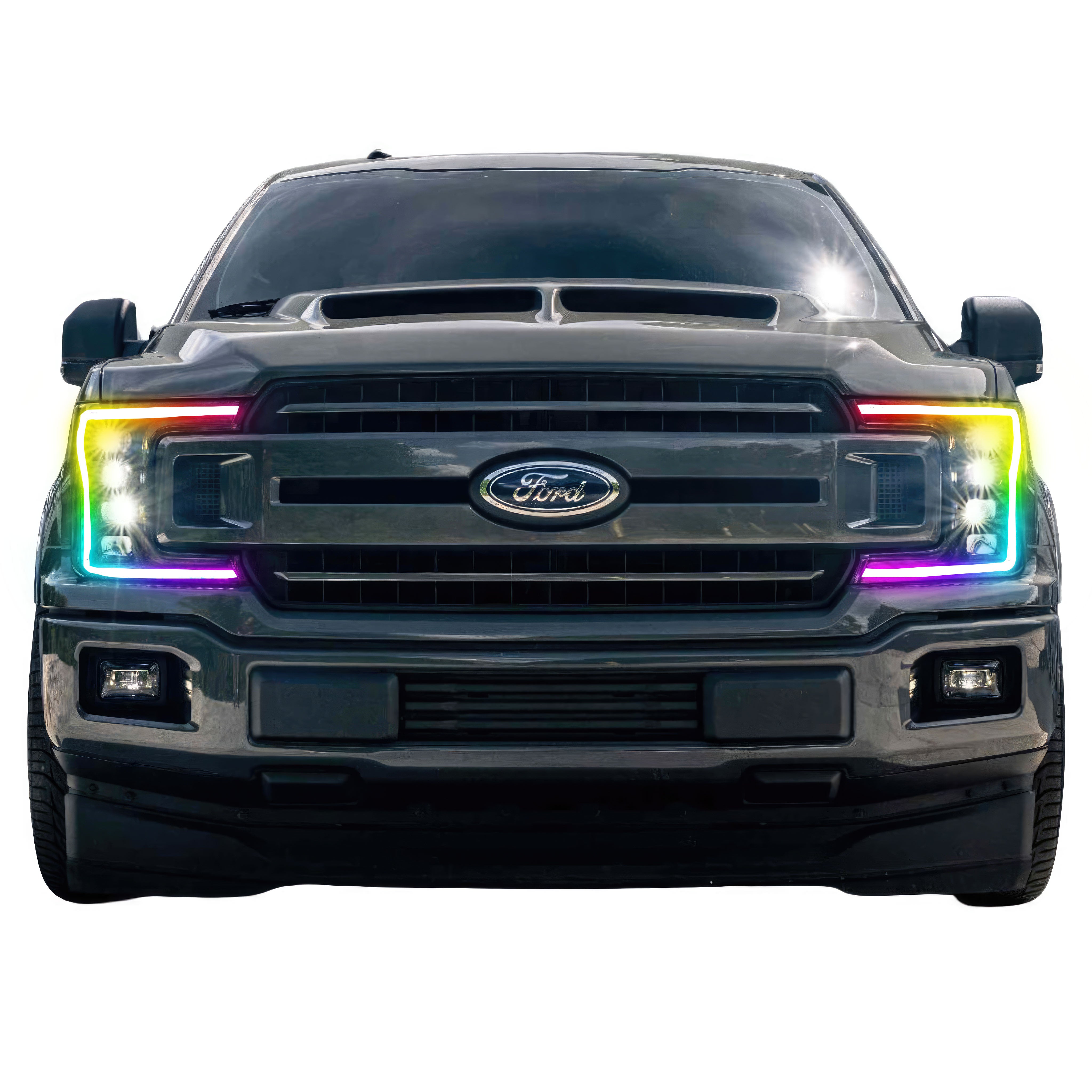 Ford F-150: Multicolor Built Morimoto XB Headlights (2018-2020)