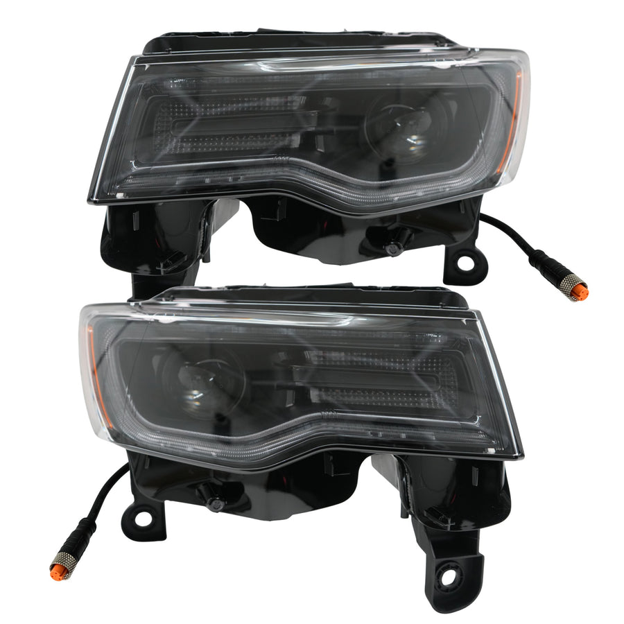 Jeep Grand Cherokee / Trackhawk: Multicolor Flow Headlights (2014-2022) Gen II | XB Morimoto