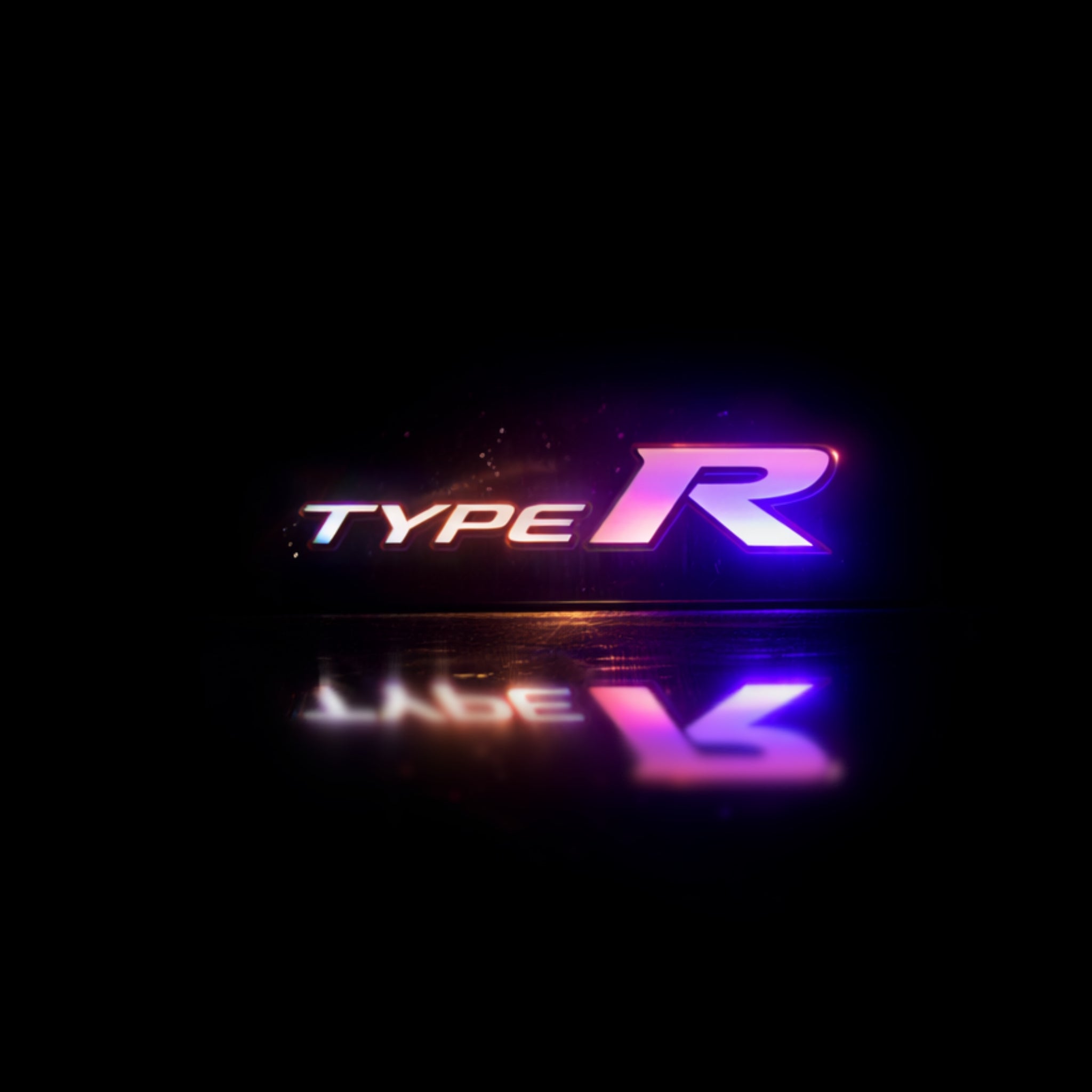 Type R Grill Badge | Lit Logos