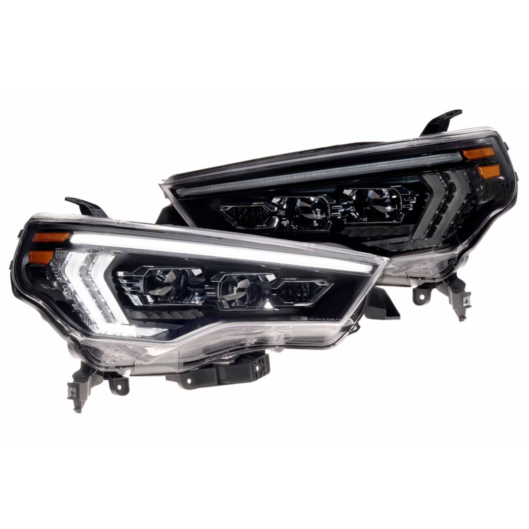 Toyota 4RUNNER: LED HEADLIGHTS (2014 - 2024) | XB Evo – Custom Multicolor LED Lighting by RGB Halo Kits