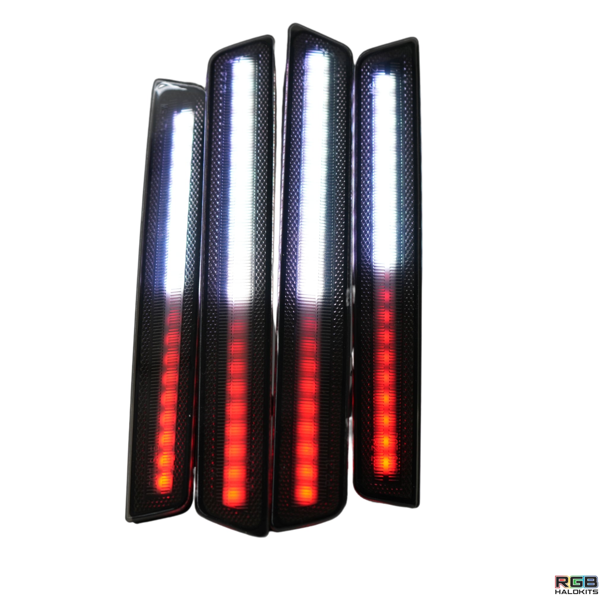 2015-2023 Dodge Challenger Flow Series Side Markers (4pc) – Custom Multicolor LED Lighting by RGB Halo Kits