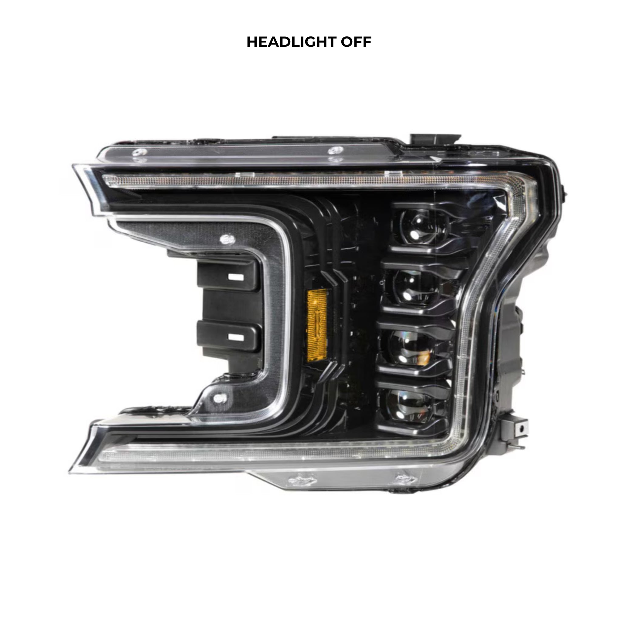 Ford F-150: Multicolor Flow Series Headlights (2018-2020) | XB Morimoto – Custom Multicolor LED Lighting by RGB Halo Kits