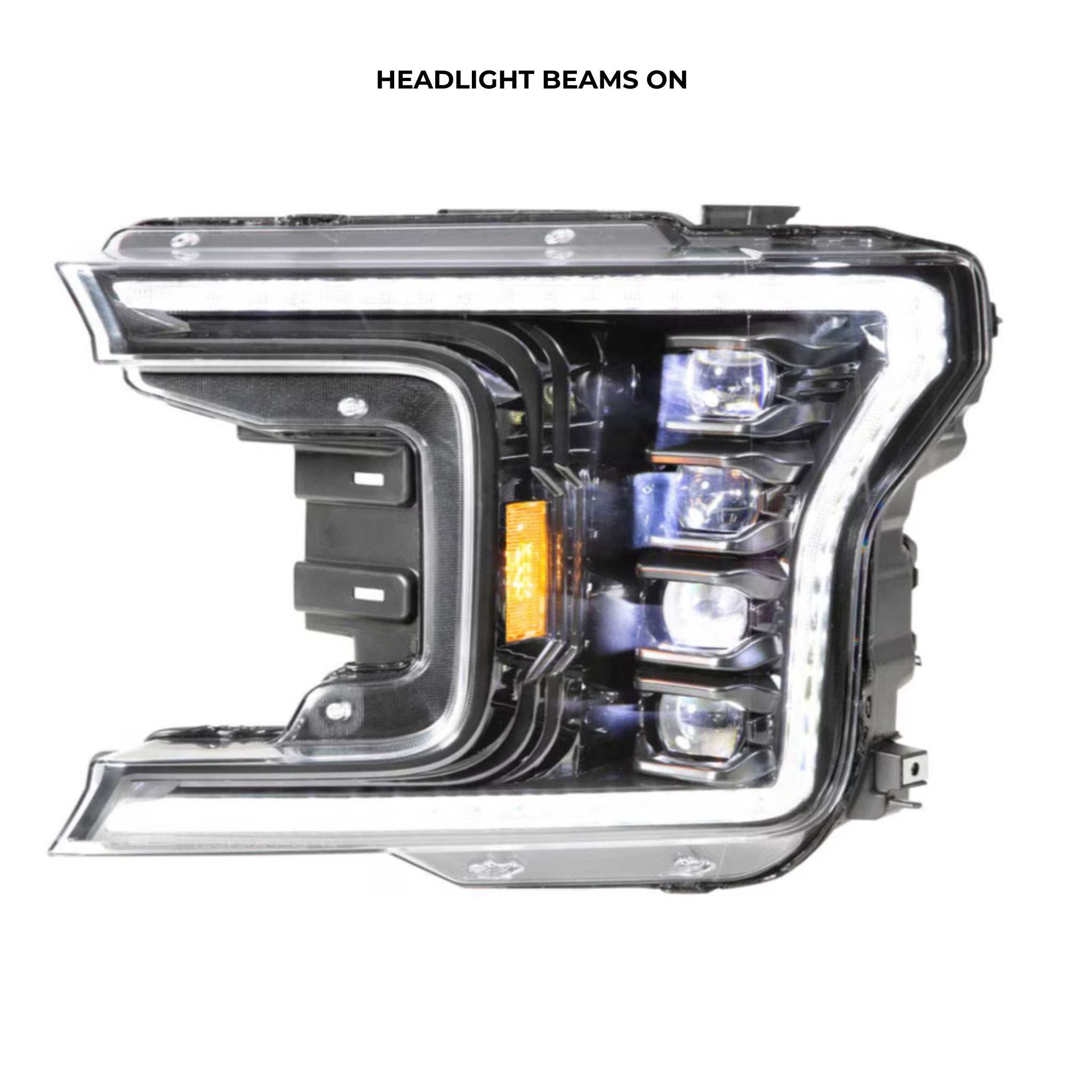 Ford F-150: Multicolor Flow Series Headlights (2018-2020) | XB Morimoto – Custom Multicolor LED Lighting by RGB Halo Kits