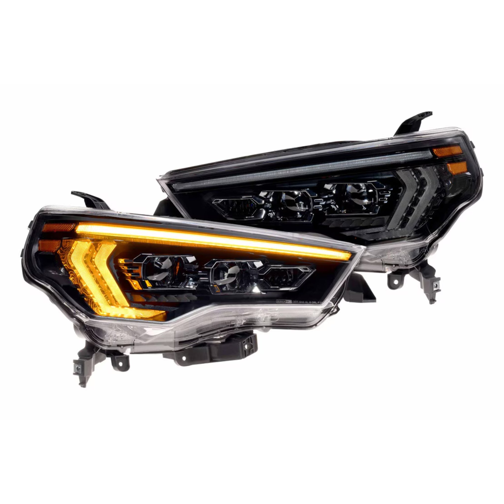 Toyota 4RUNNER: LED HEADLIGHTS (2014 - 2024) | XB Evo – Custom Multicolor LED Lighting by RGB Halo Kits