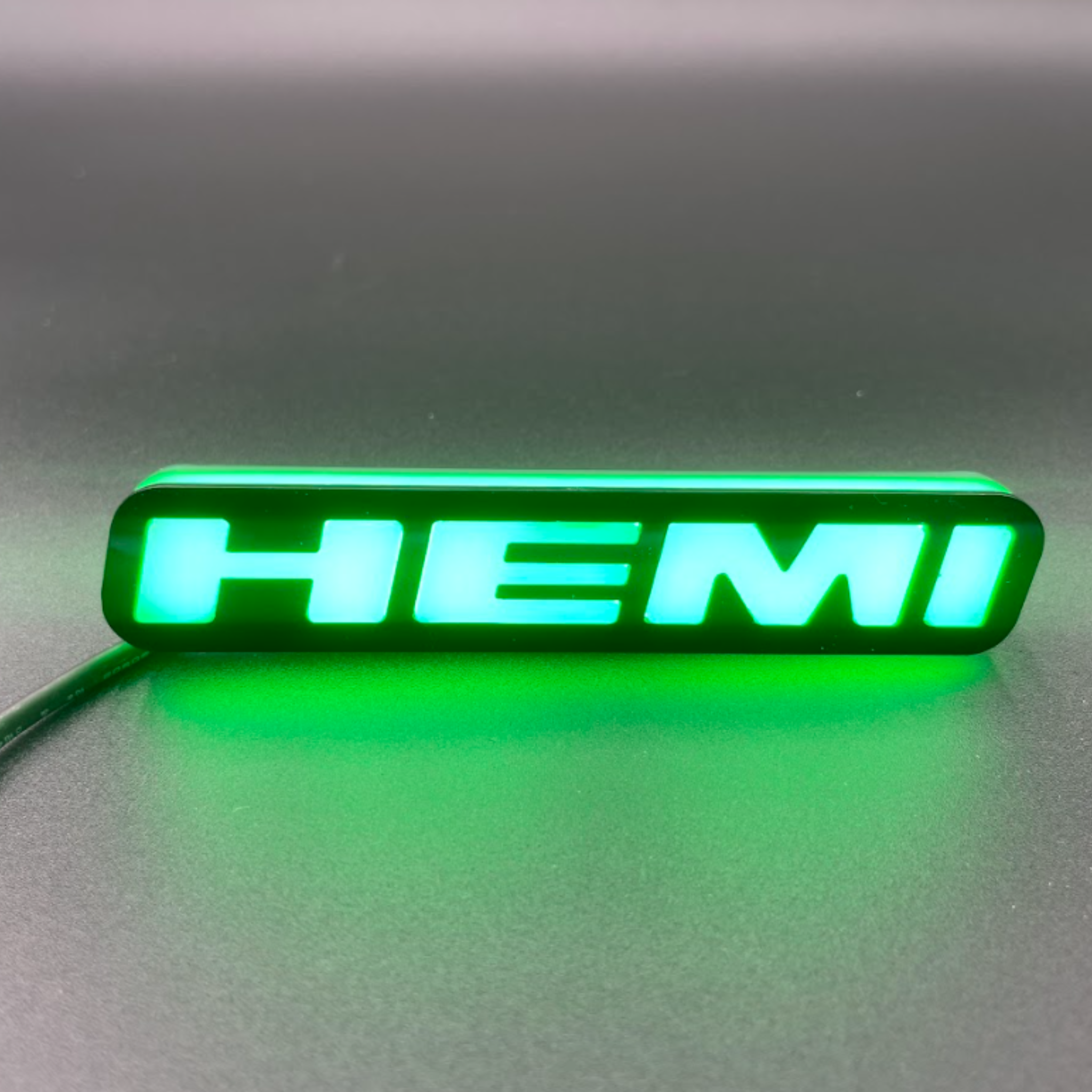 HEMI Multicolor Flow Illuminated LED Emblem Logo
