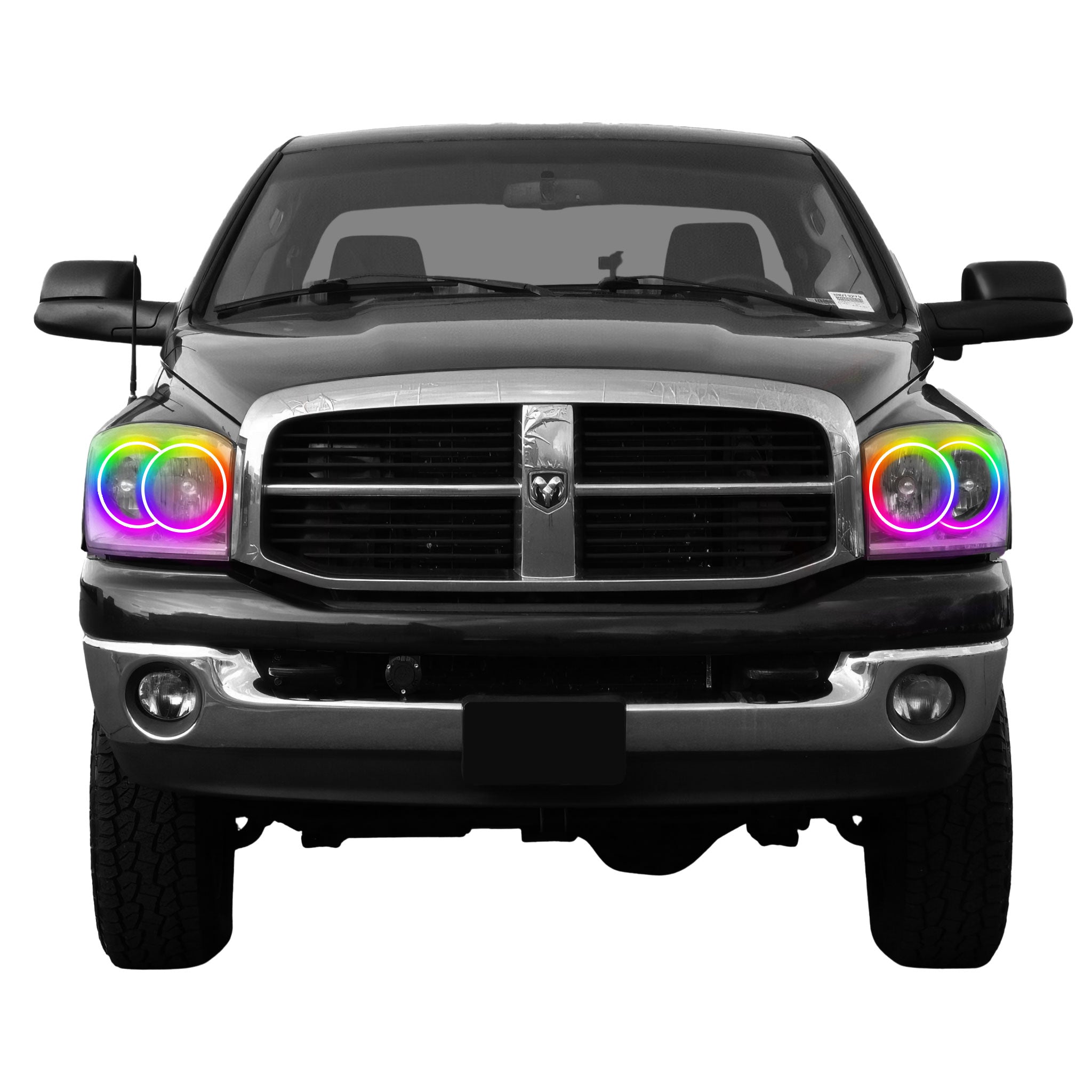 2006-2008 Dodge Ram Multicolor Halo Kit