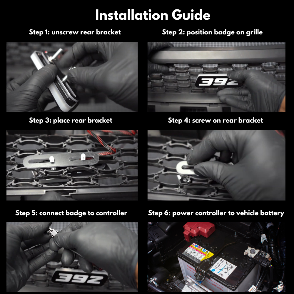 392 LED Badge (Multicolor Flow) – Custom Multicolor LED Lighting by RGB Halo Kits