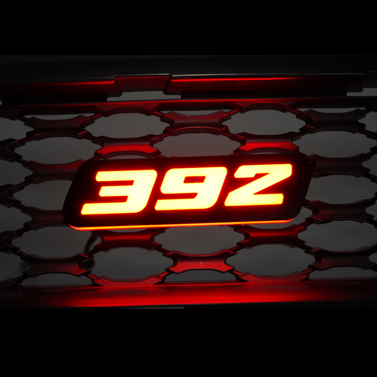 392 LED Emblem Badge: (Multicolor)