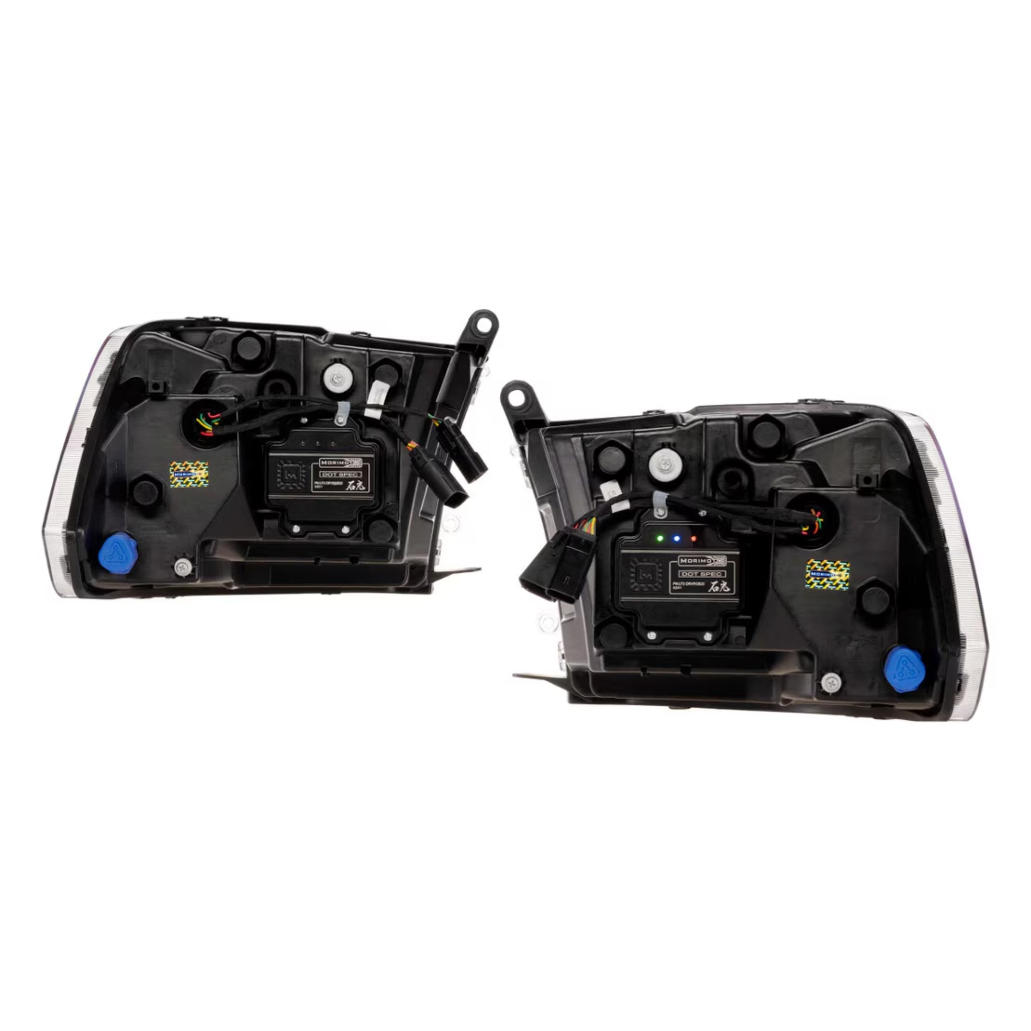 Dodge Ram 1500/HD: Multicolor XRGB Evo Headlights (2009-2018) – Custom Multicolor LED Lighting by RGB Halo Kits