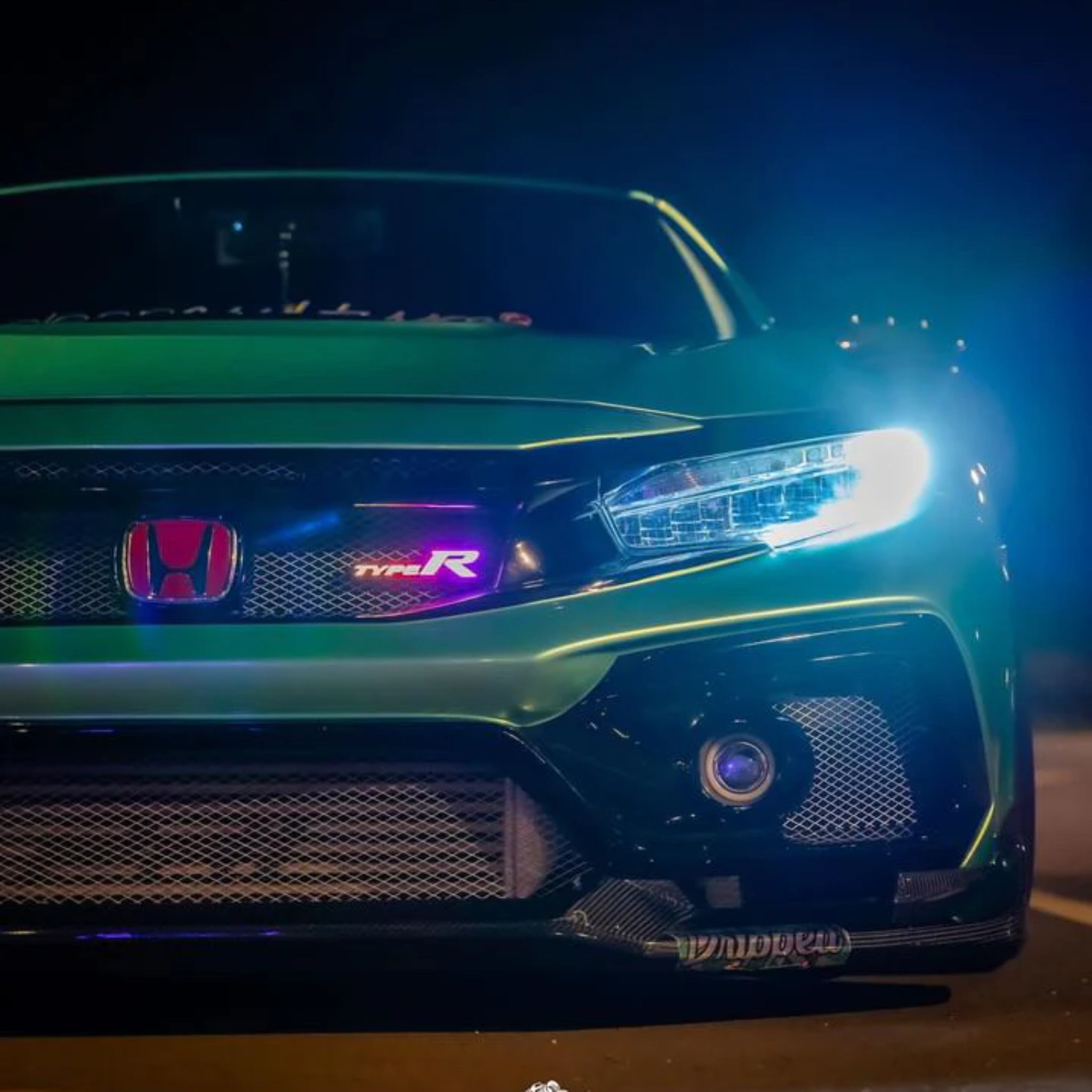 Type R Grill Badge | Lit Logos