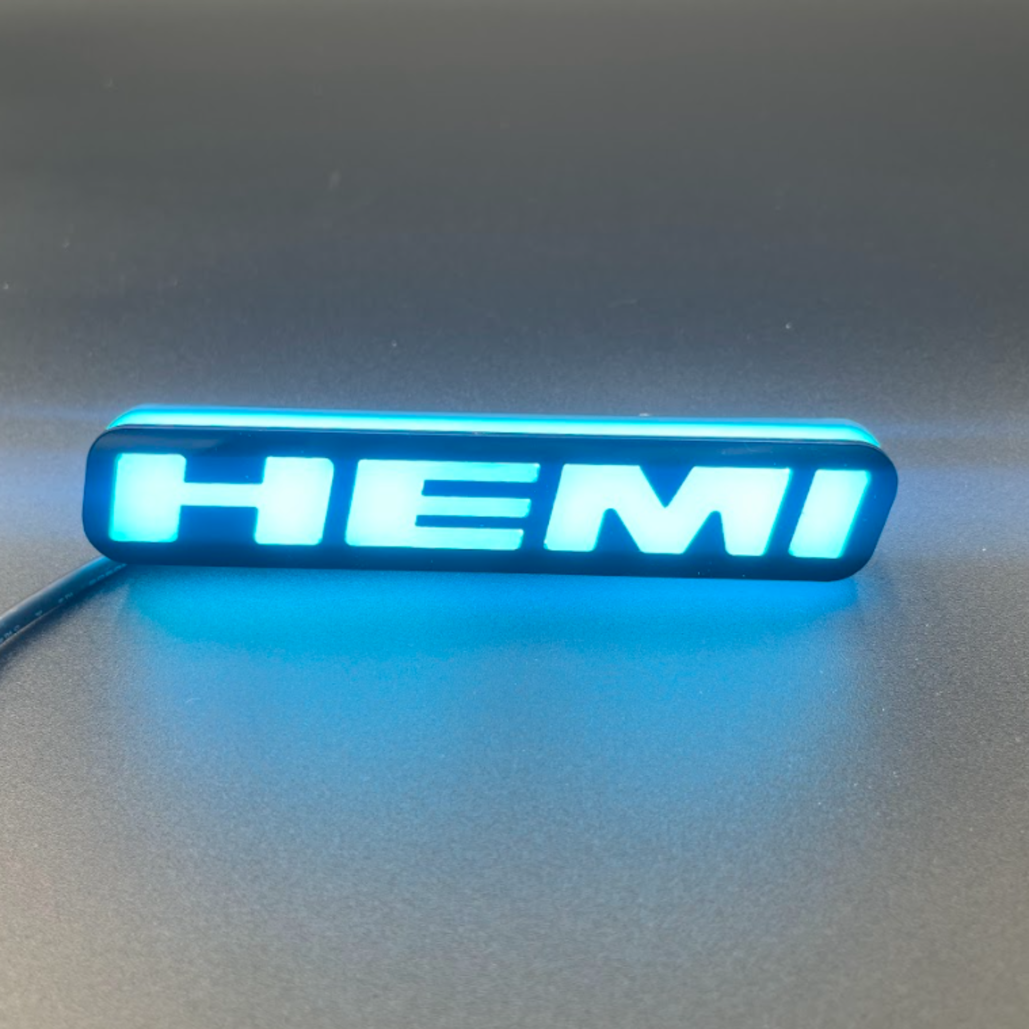 HEMI Multicolor Flow Illuminated LED Emblem Logo