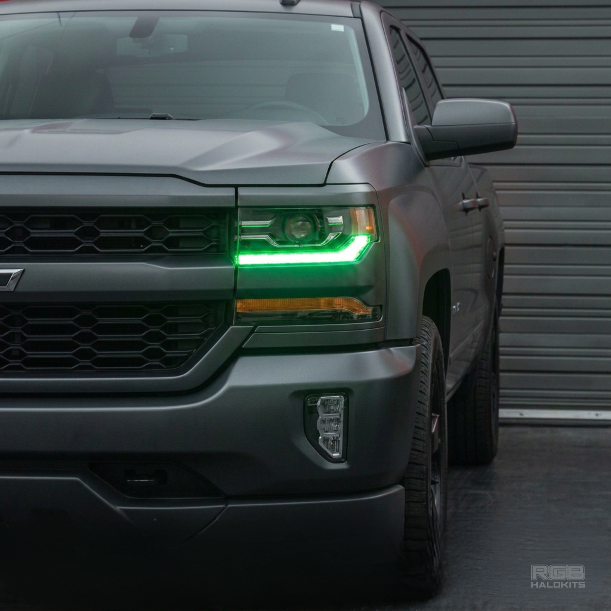 Chevrolet Silverado Multicolor Flow Series DRL Boards (2016-2018)