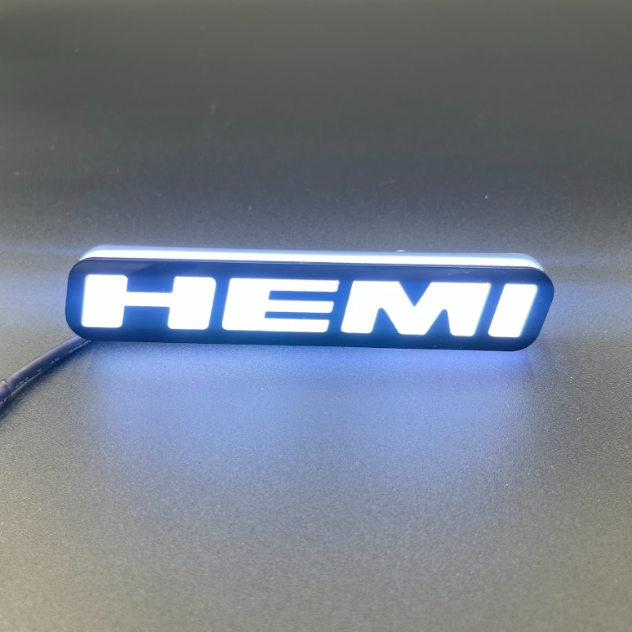 HEMI Multicolor Flow Illuminated LED Emblem Logo