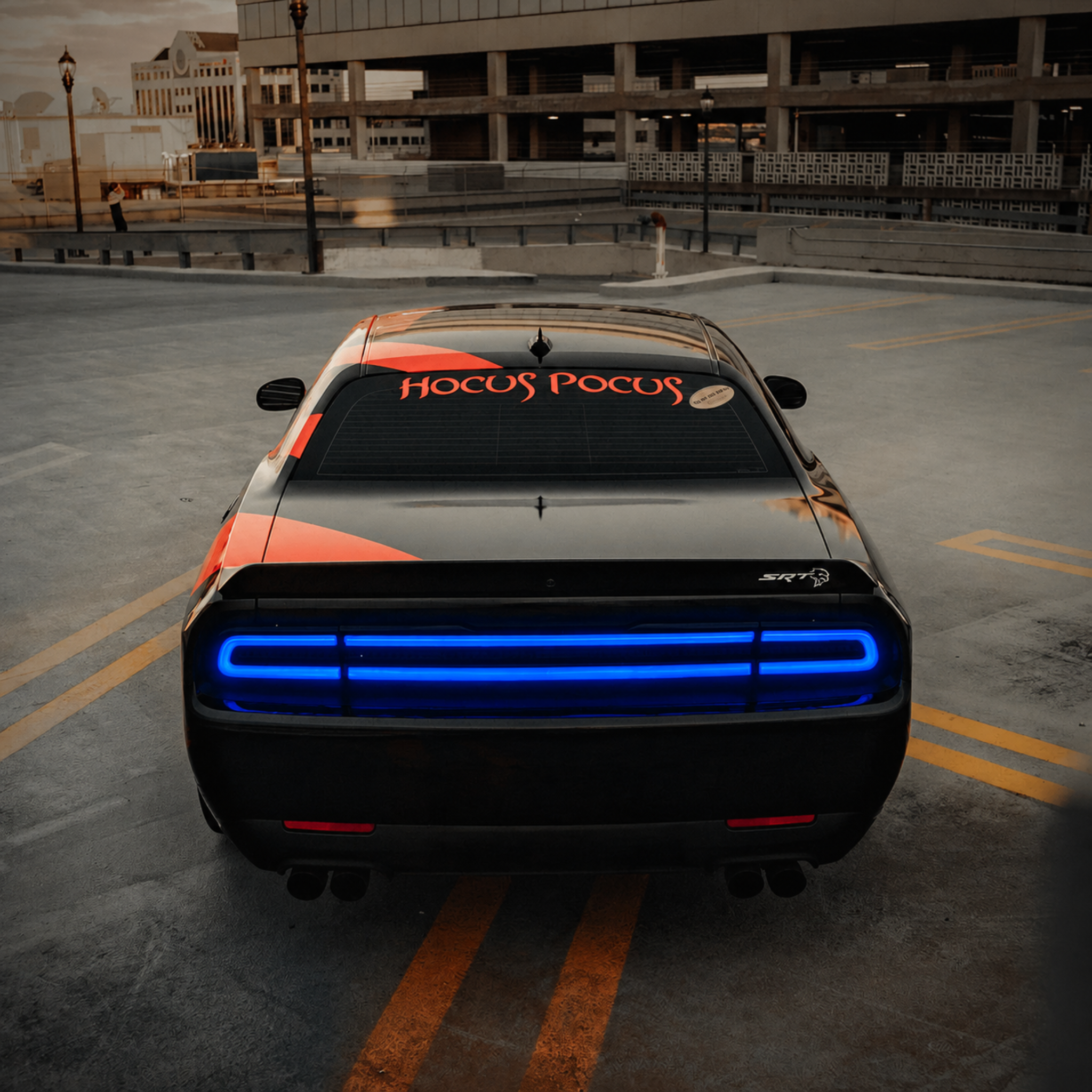 Dodge Challenger: Flow Series Multicolor Tail Lights (2015-2024)