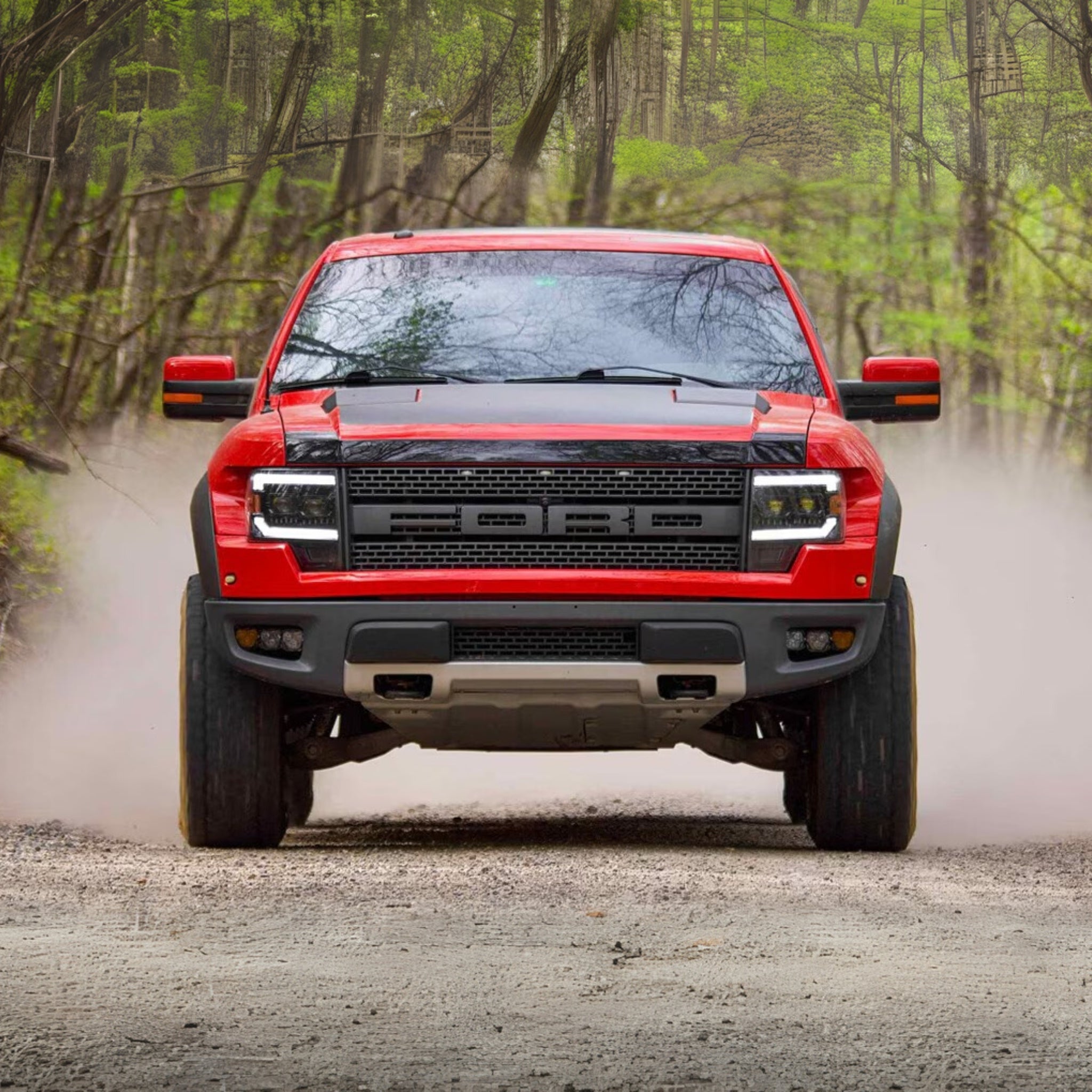 Ford LED Headlights F150 (2009 - 2014) SVT Raptor (2010-2014)| XB Evo Hybrid – Custom Multicolor LED Lighting by RGB Halo Kits