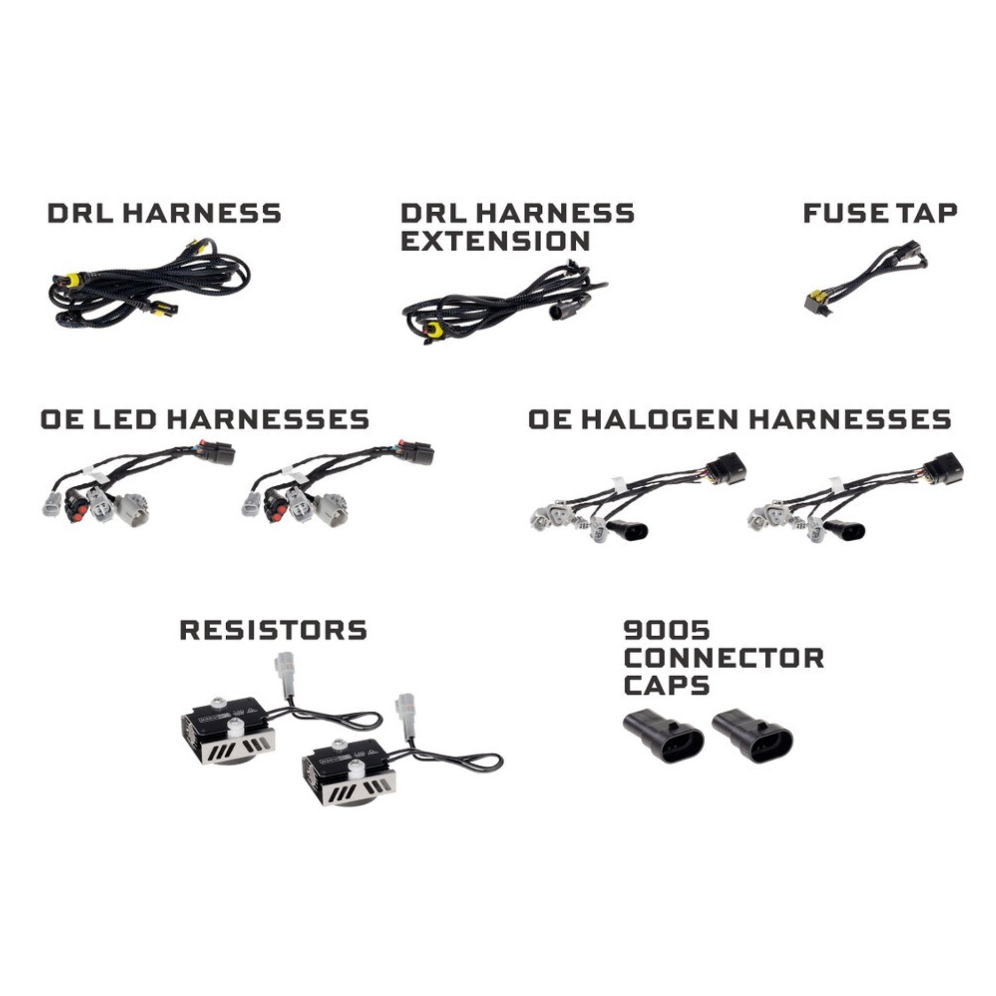 Toyota 4RUNNER: LED HEADLIGHTS (2014 - 2024) | XB Evo Hybrid – Custom Multicolor LED Lighting by RGB Halo Kits