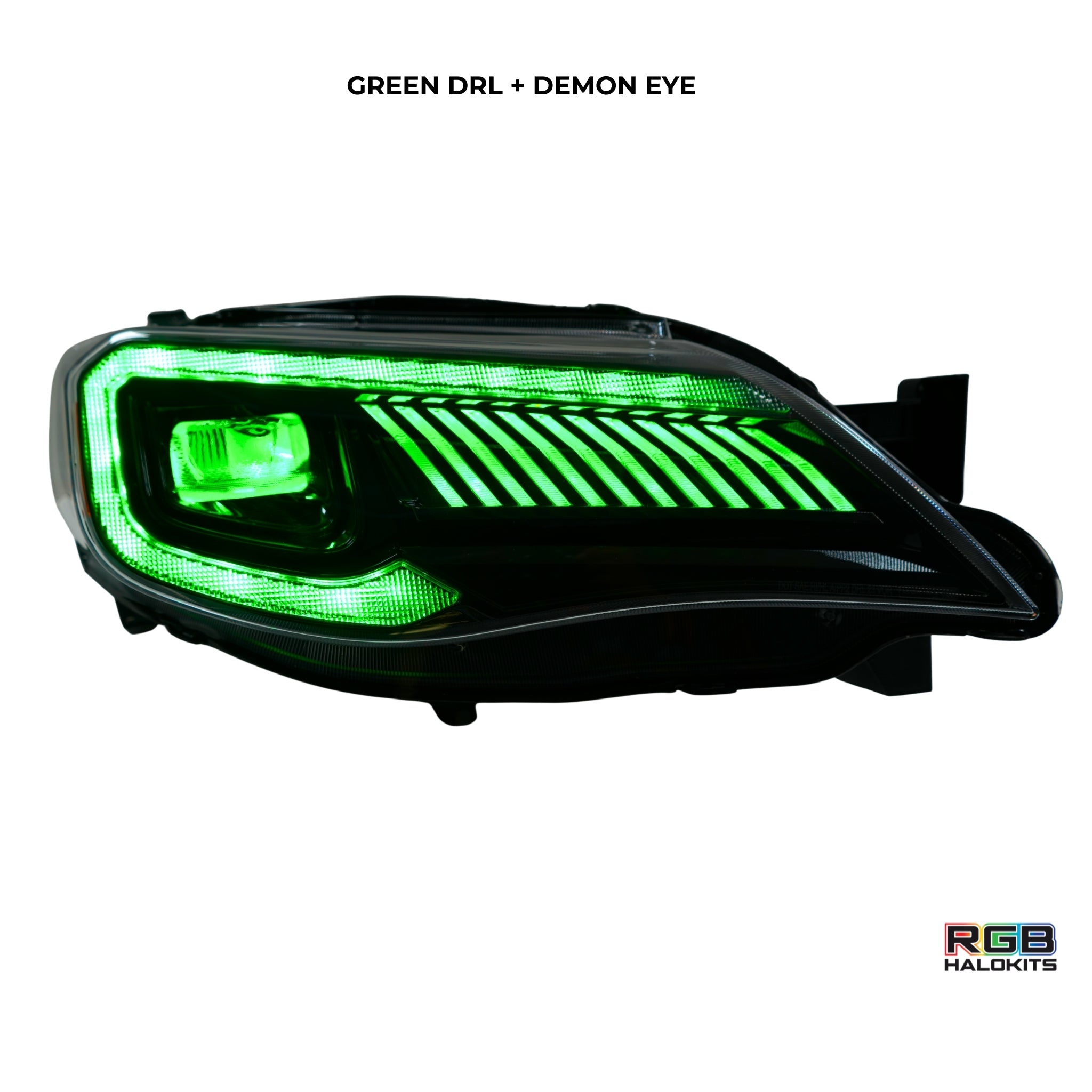 Subaru Impreza WRX/STI: Multicolor Flow Series Headlights (2008-2014) | XB Morimoto – Custom Multicolor LED Lighting by RGB Halo Kits