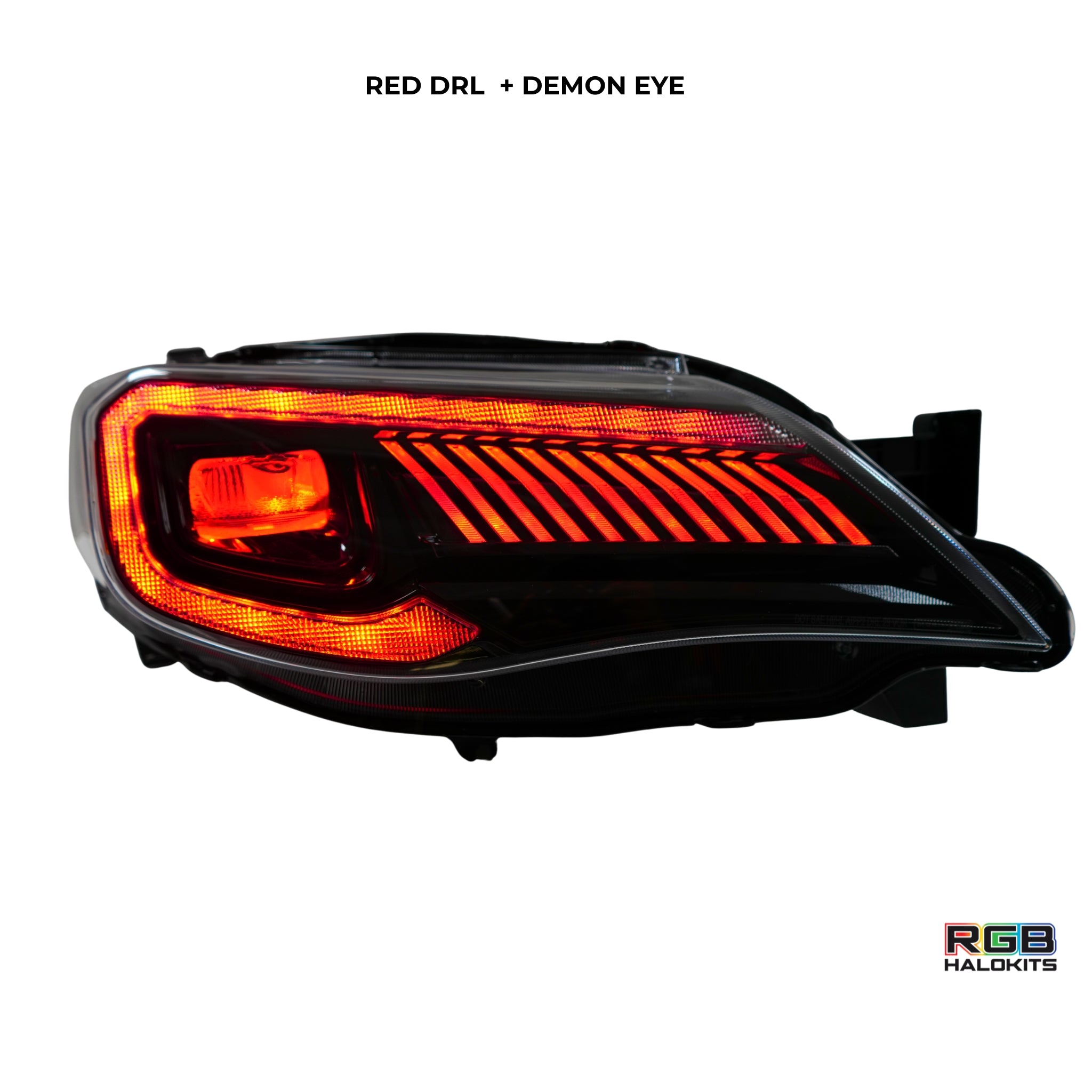 Subaru Impreza WRX/STI: Multicolor Flow Series Headlights (2008-2014) | XB Morimoto – Custom Multicolor LED Lighting by RGB Halo Kits