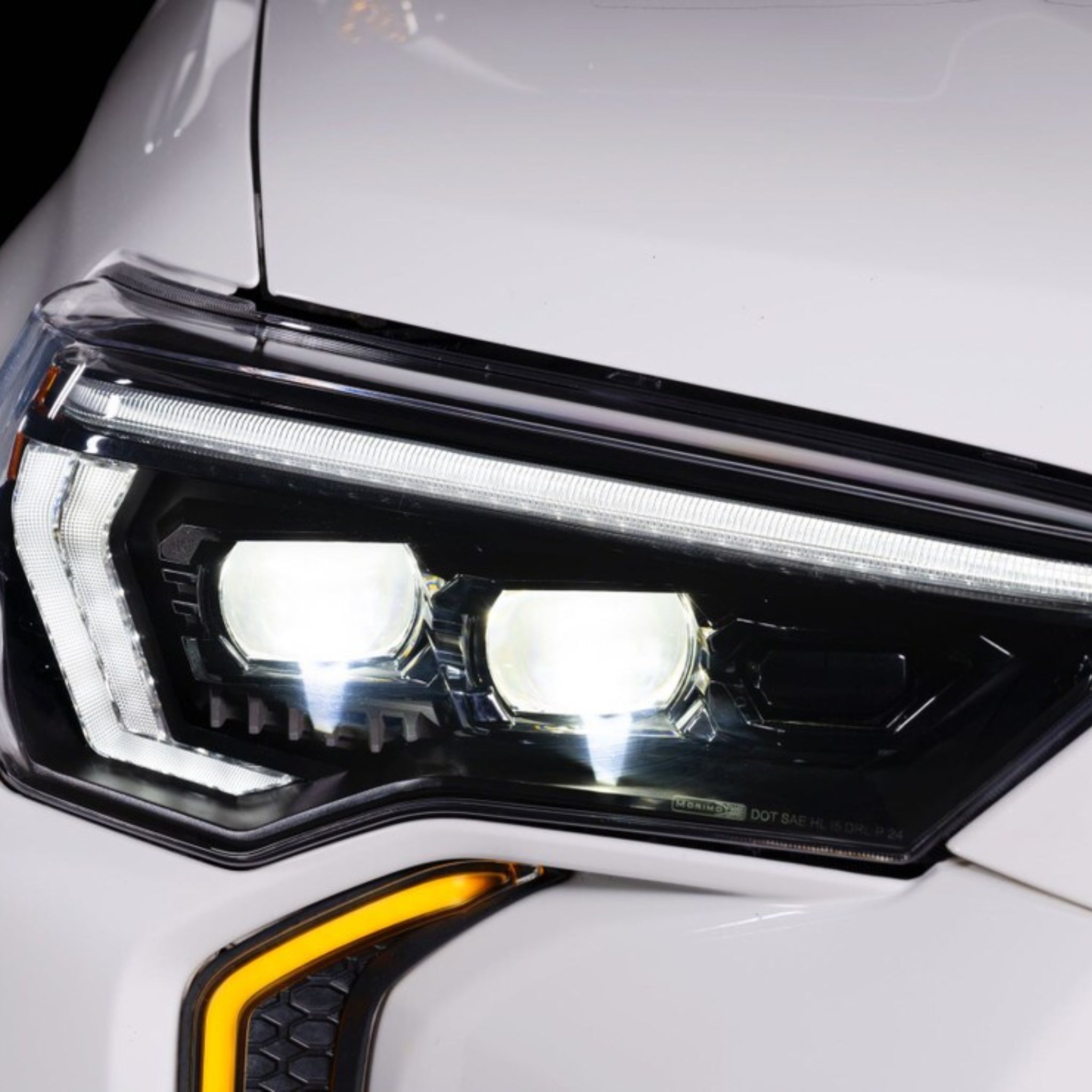 Toyota 4RUNNER: LED HEADLIGHTS (2014 - 2024) | XB Evo Hybrid – Custom Multicolor LED Lighting by RGB Halo Kits