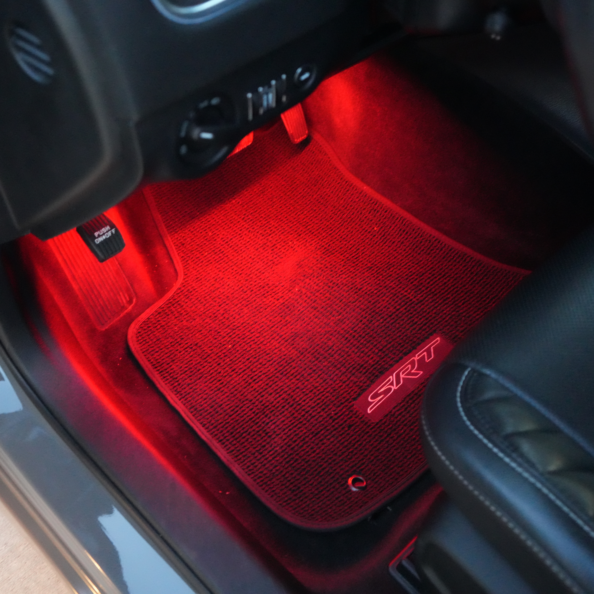 4pc Interior Aluminum Ambient Footwell Lighting Kit