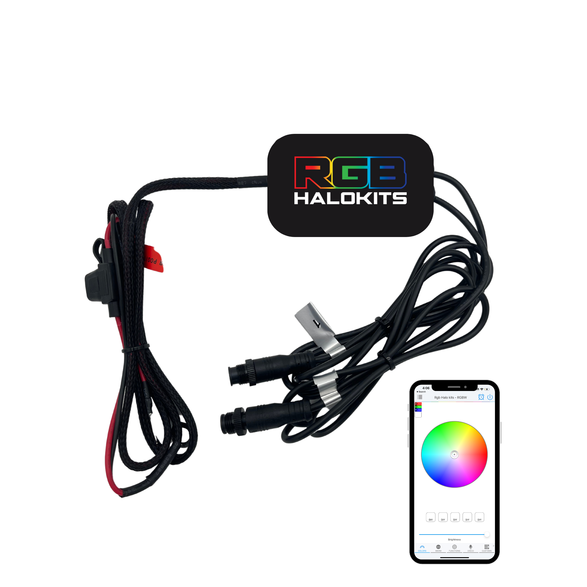 Add Controller to my Previous Order – Custom Multicolor LED Lighting by RGB Halo Kits