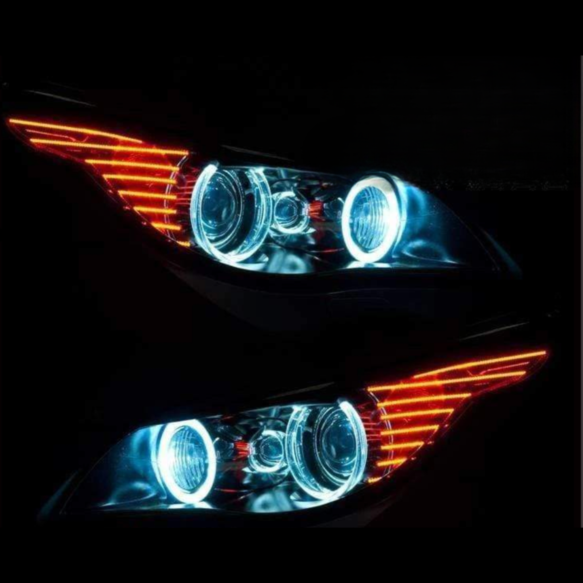 BMW 5 Series E60 Multicolor Halo Kit (2003-2010) – Custom Multicolor LED Lighting by RGB Halo Kits