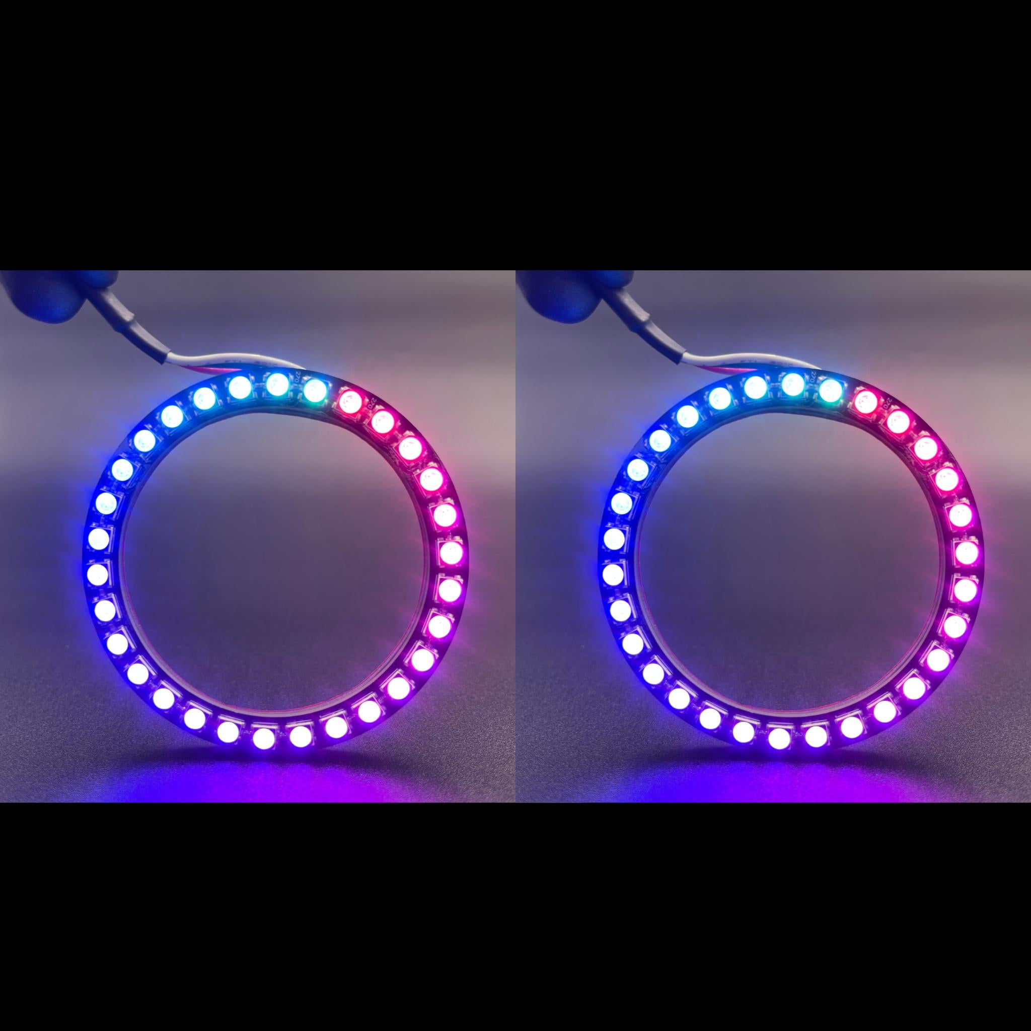 BMW 530i Multicolor Halo Kit (2004-2007) – Custom Multicolor LED Lighting by RGB Halo Kits