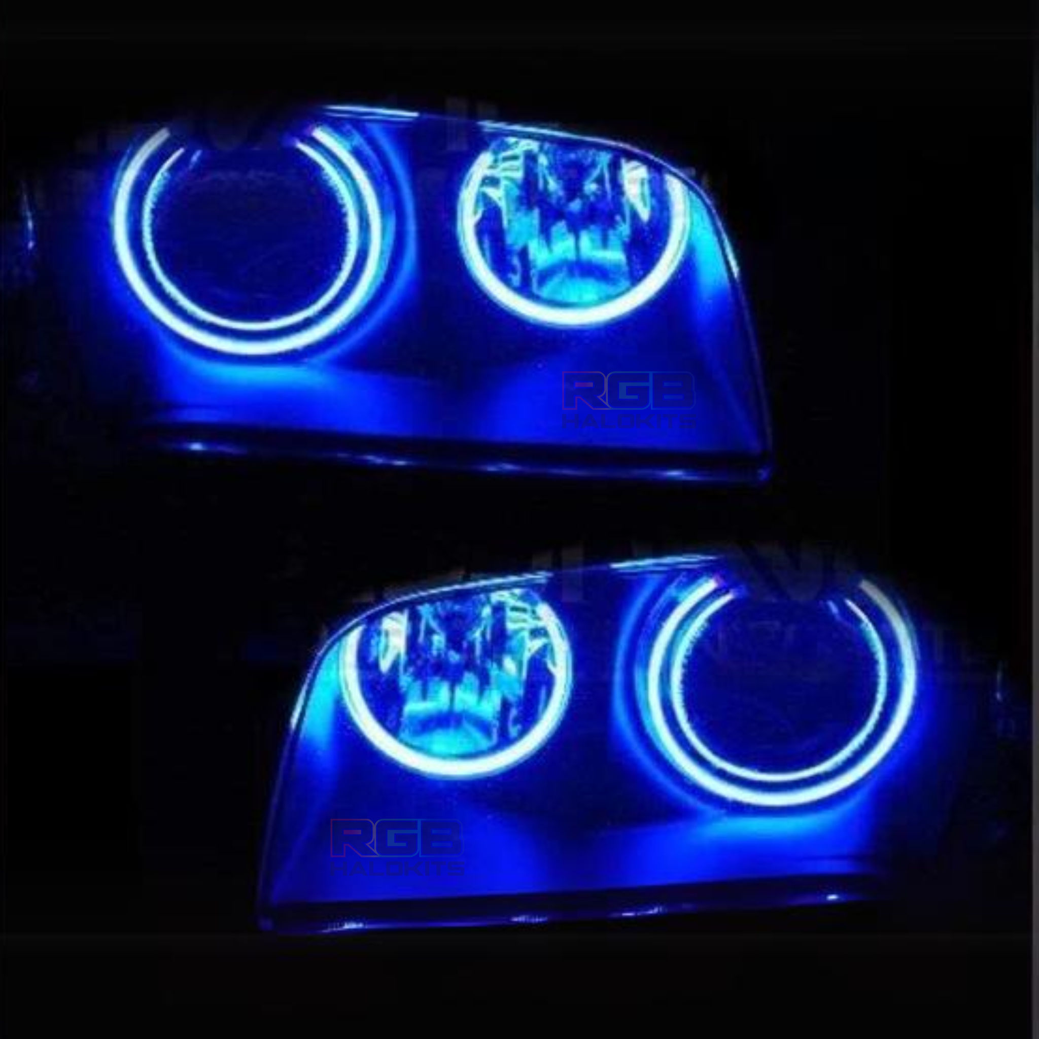 BMW X3 Multicolor Halo Kit (2004-2009) – Custom Multicolor LED Lighting by RGB Halo Kits