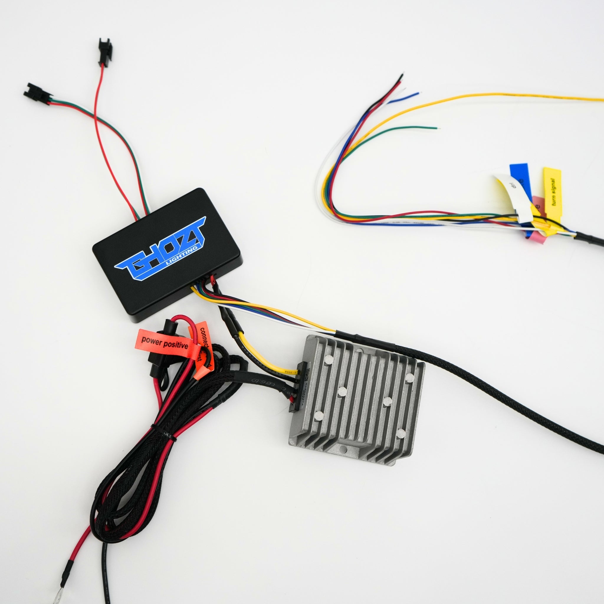 Blueghozt Bluetooth Controller (Flow / Color Chasing) – Custom Multicolor LED Lighting by RGB Halo Kits