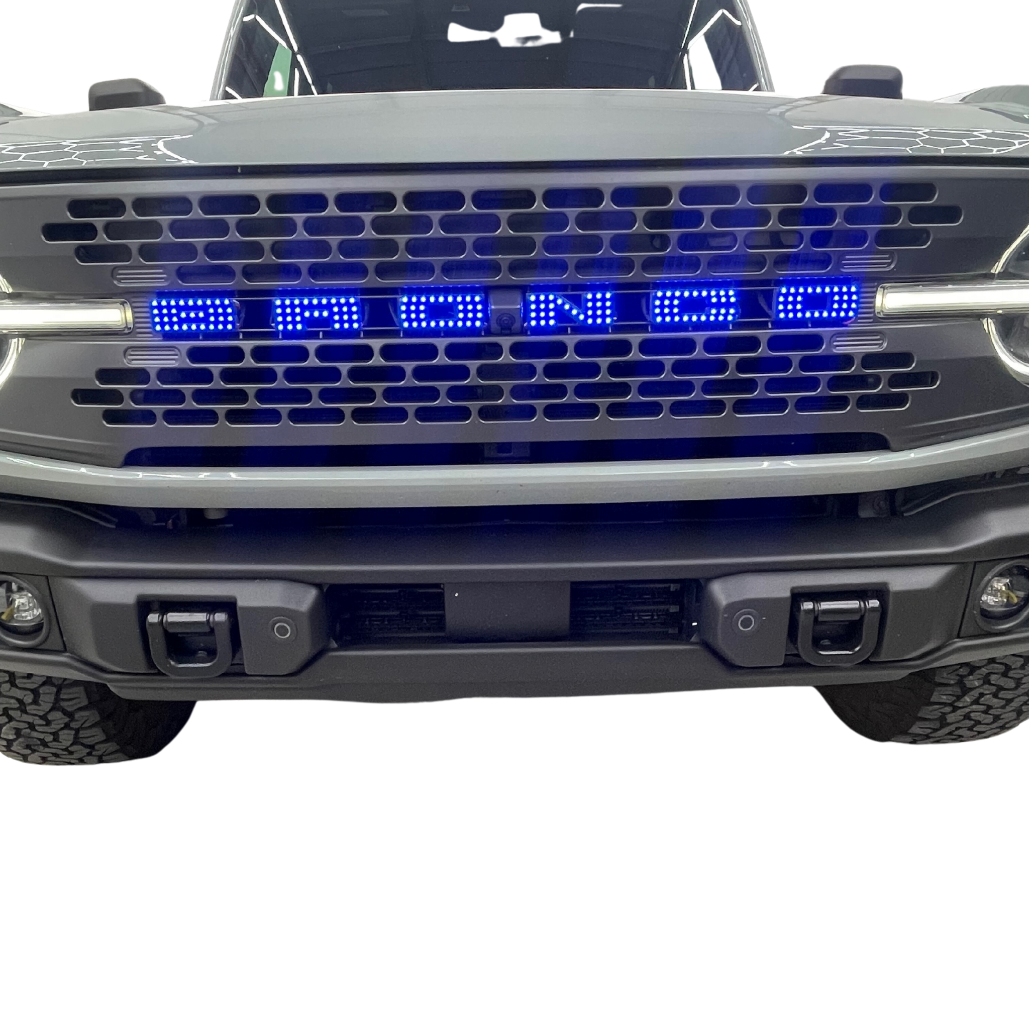 Bronco LED Emblem Letters (Multicolor Flow) – Custom Multicolor LED Lighting by RGB Halo Kits
