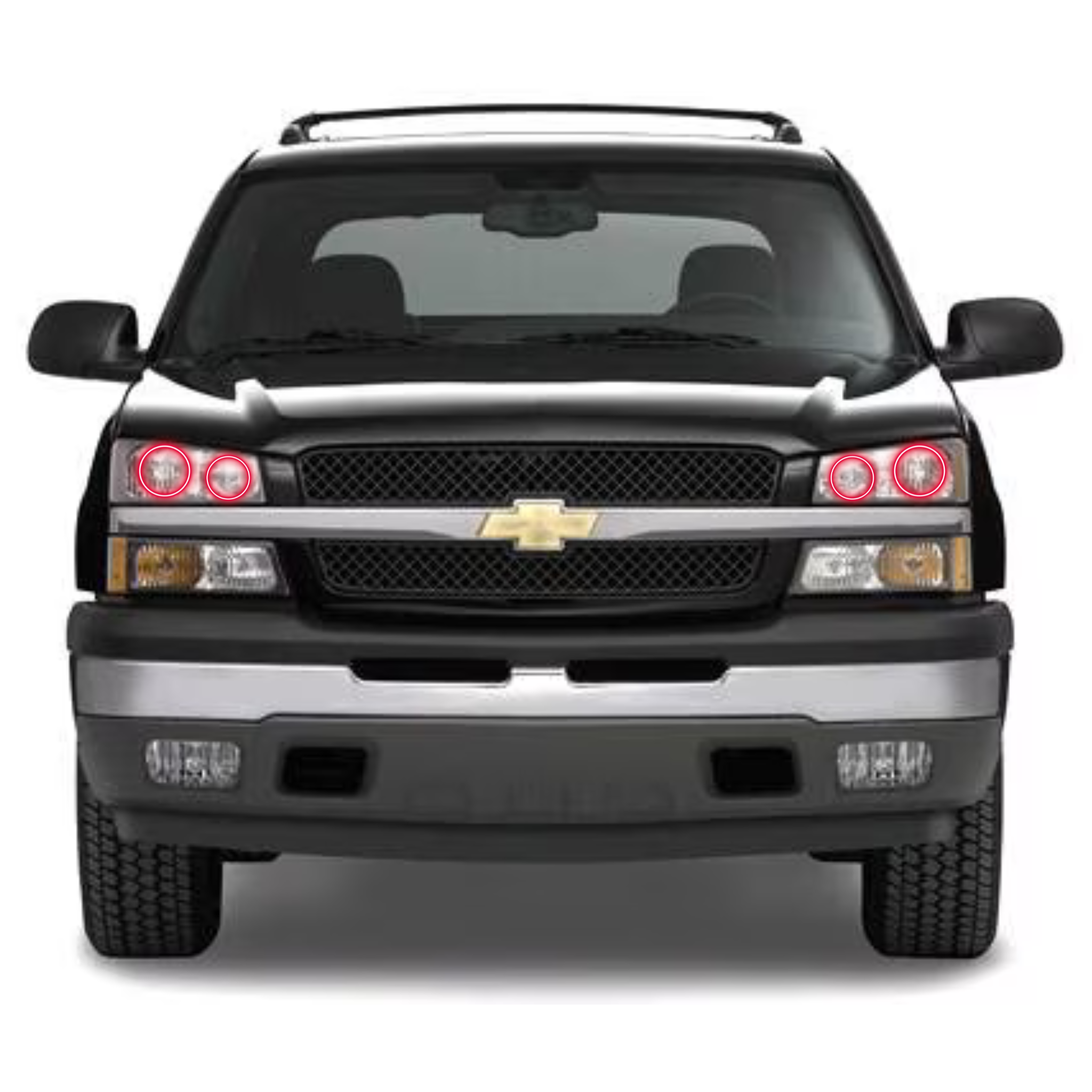 Chevrolet Avalanche Multicolor Halo Kit (2002-2006) – Custom Multicolor LED Lighting by RGB Halo Kits