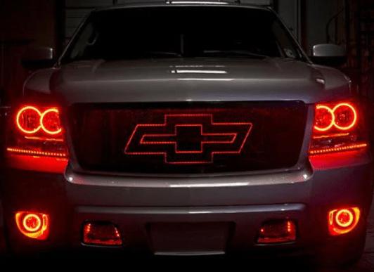 Chevrolet Avalanche Multicolor Halo Kit (2007-2014) – Custom Multicolor LED Lighting by RGB Halo Kits