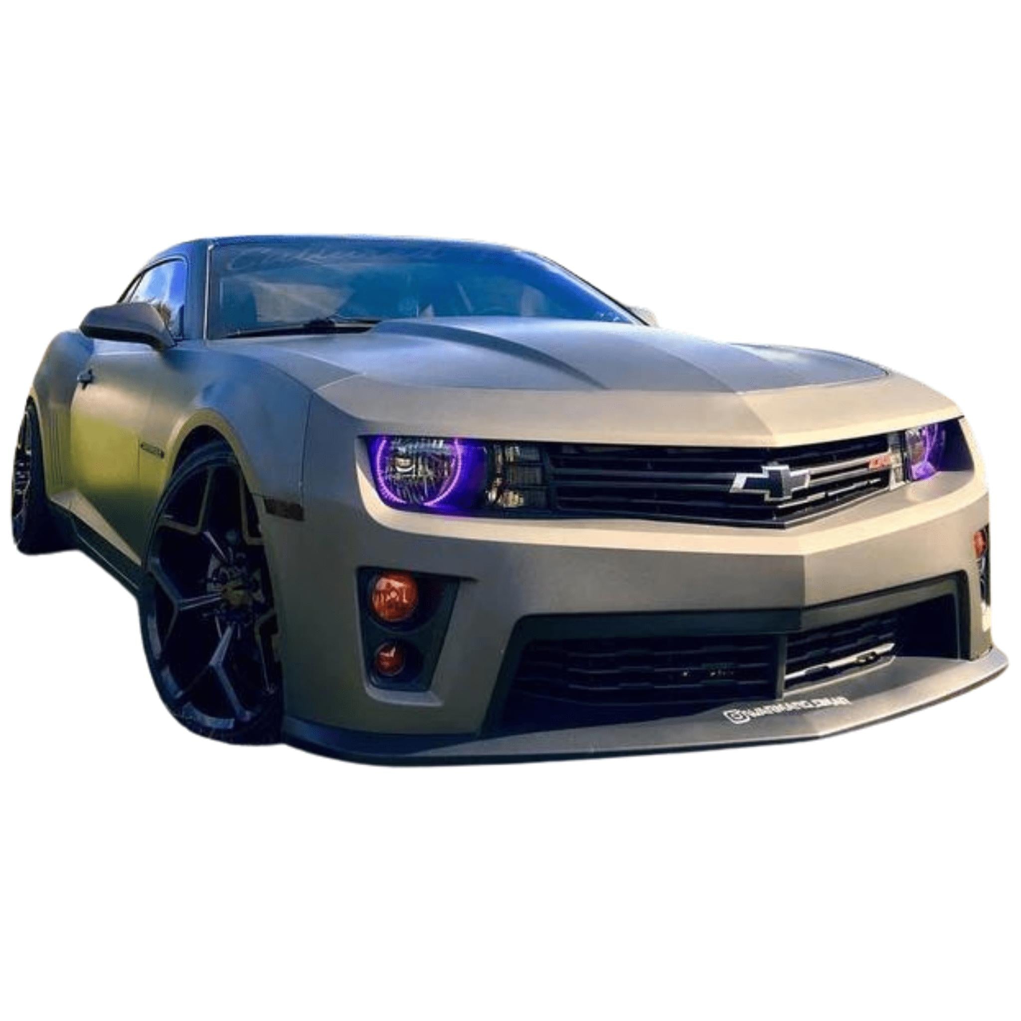 Chevrolet Camaro Headlight Multicolor Halo Kit (2010-2013) – Custom Multicolor LED Lighting by RGB Halo Kits