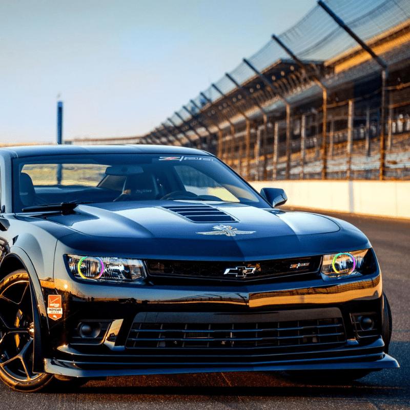 Chevrolet Camaro Headlight Multicolor Halo Kit (2014-2015) – Custom Multicolor LED Lighting by RGB Halo Kits