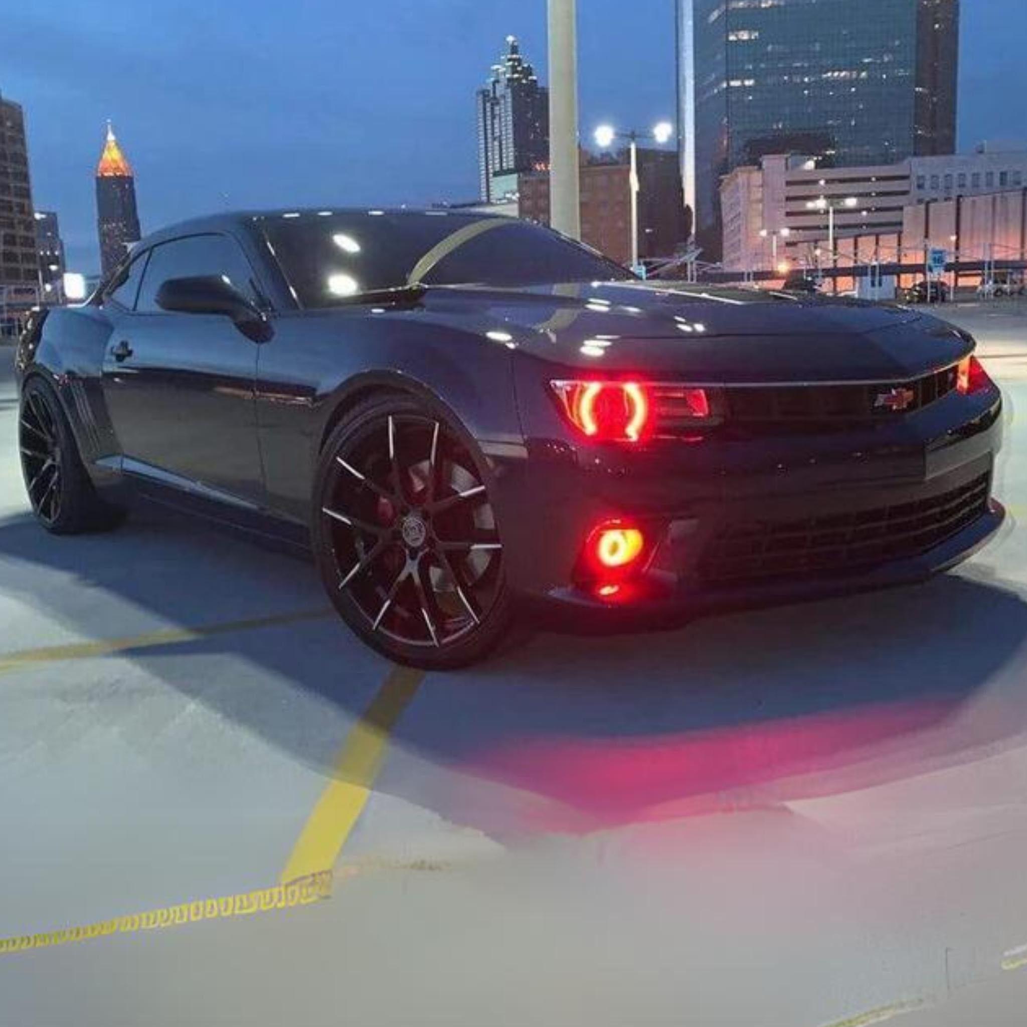 Chevrolet Camaro Headlight Multicolor Halo Kit (2014-2015) – Custom Multicolor LED Lighting by RGB Halo Kits