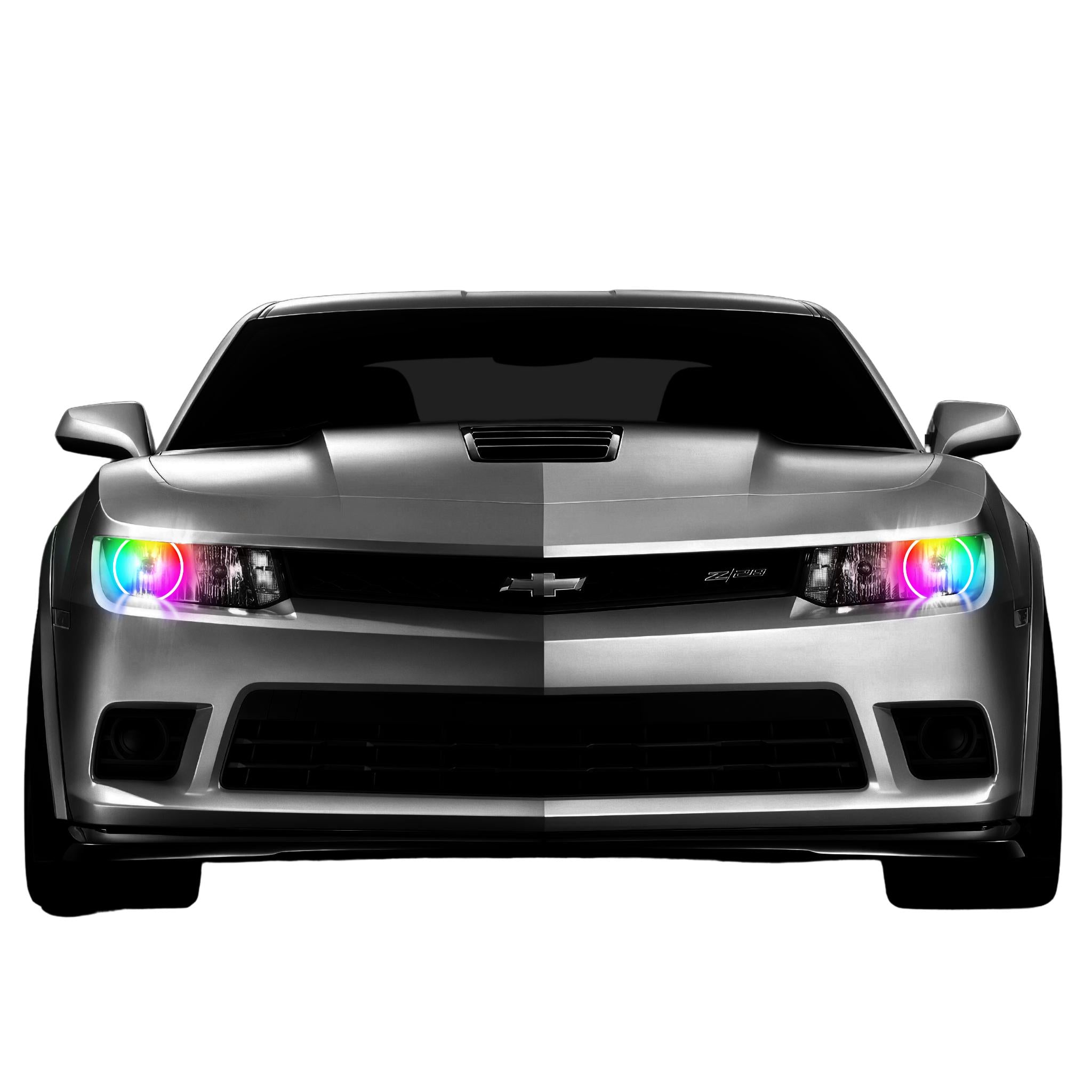 Chevrolet Camaro Headlight Multicolor Halo Kit (2014-2015) – Custom Multicolor LED Lighting by RGB Halo Kits