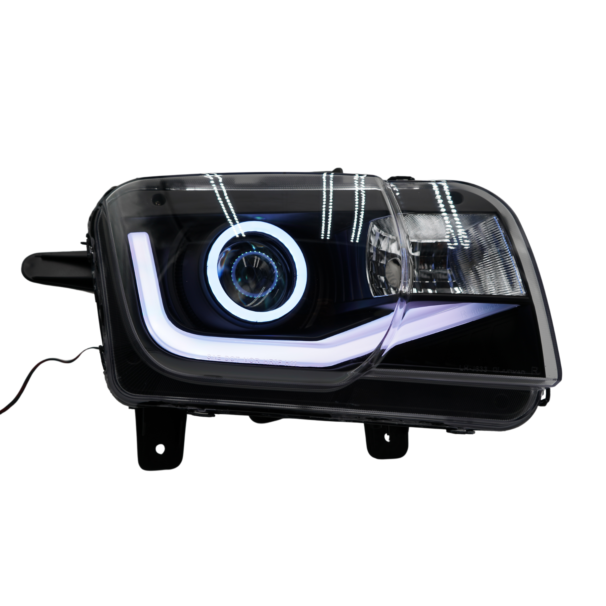 Chevrolet Camaro: Multicolor Flow Series Headlights (2010-2013) – Custom Multicolor LED Lighting by RGB Halo Kits