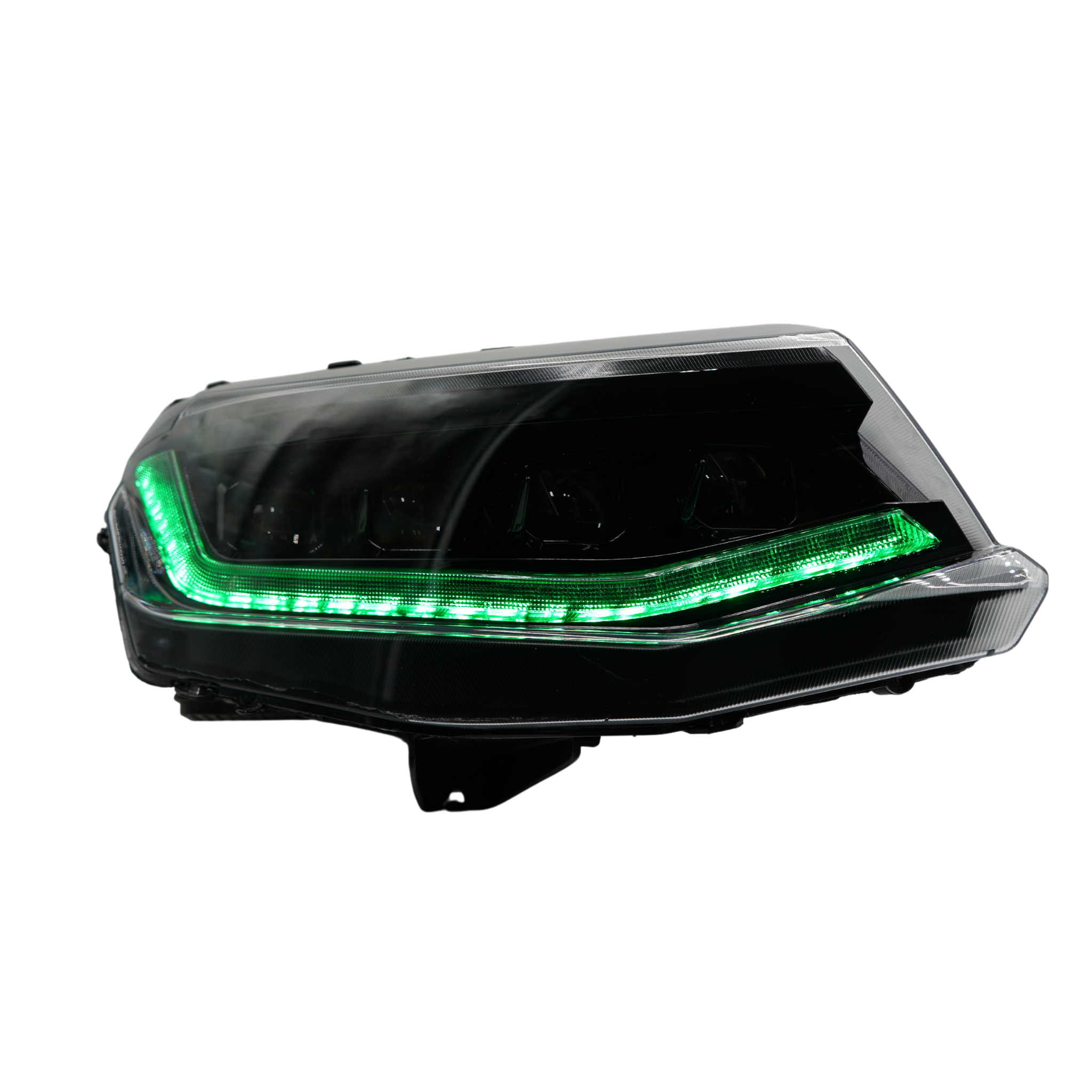 Chevrolet Camaro: Multicolor Flow Series Headlights (2016-2018) | XB Morimoto – Custom Multicolor LED Lighting by RGB Halo Kits