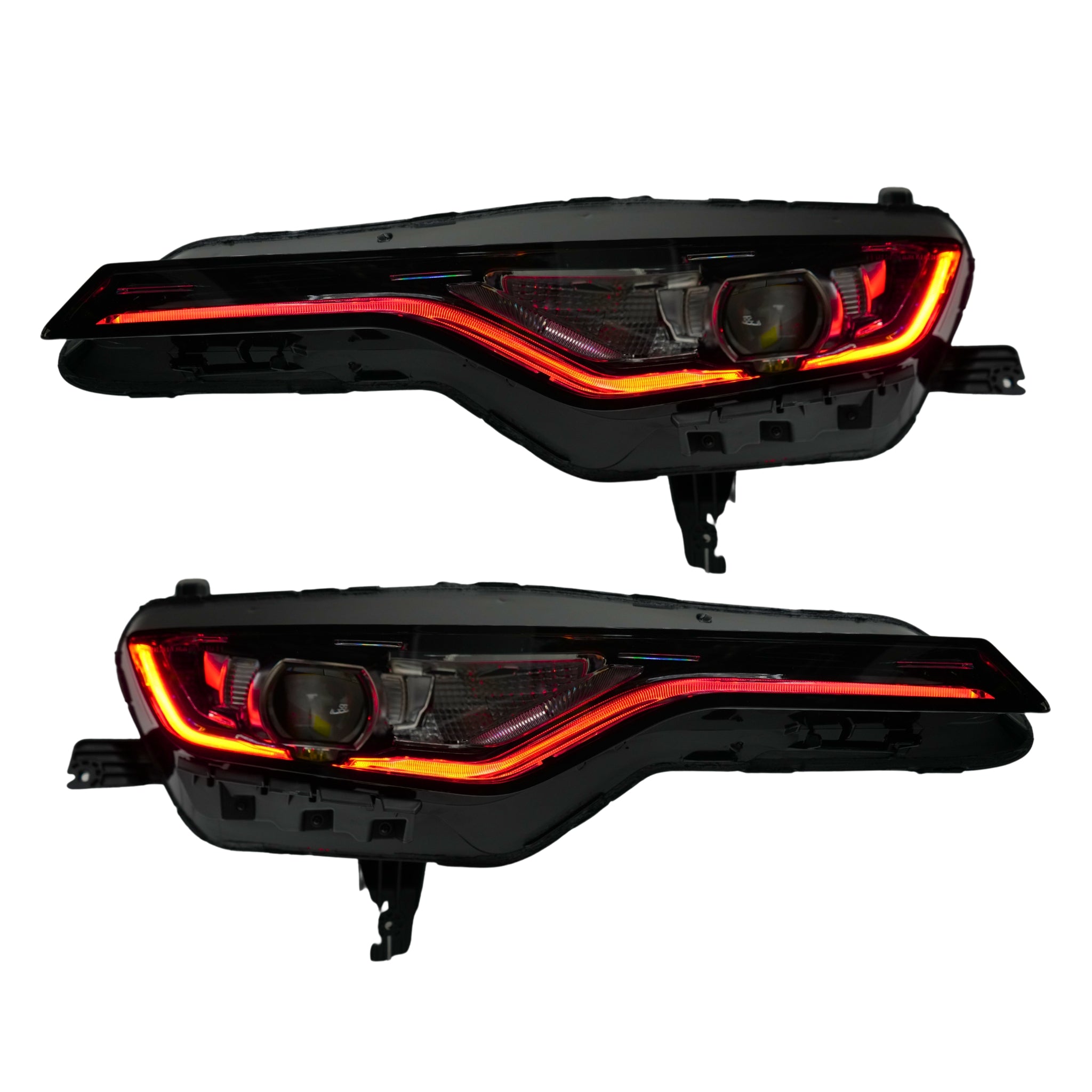Chevrolet Camaro RS/SS: Multicolor RGBW Headlights (2019-2024) – Custom Multicolor LED Lighting by RGB Halo Kits