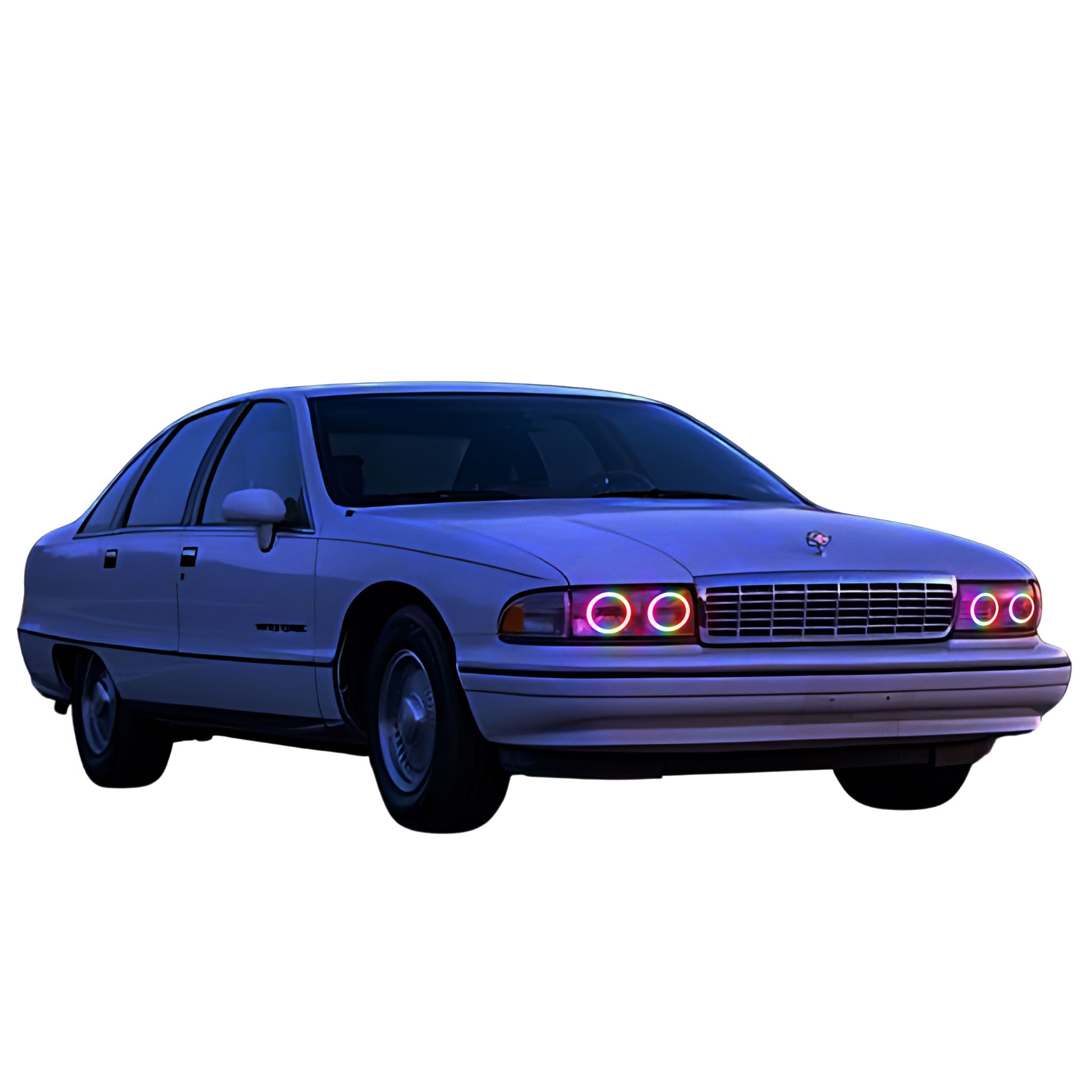 Chevrolet Caprice Multicolor Halo Kit (1991-1996) – Custom Multicolor LED Lighting by RGB Halo Kits