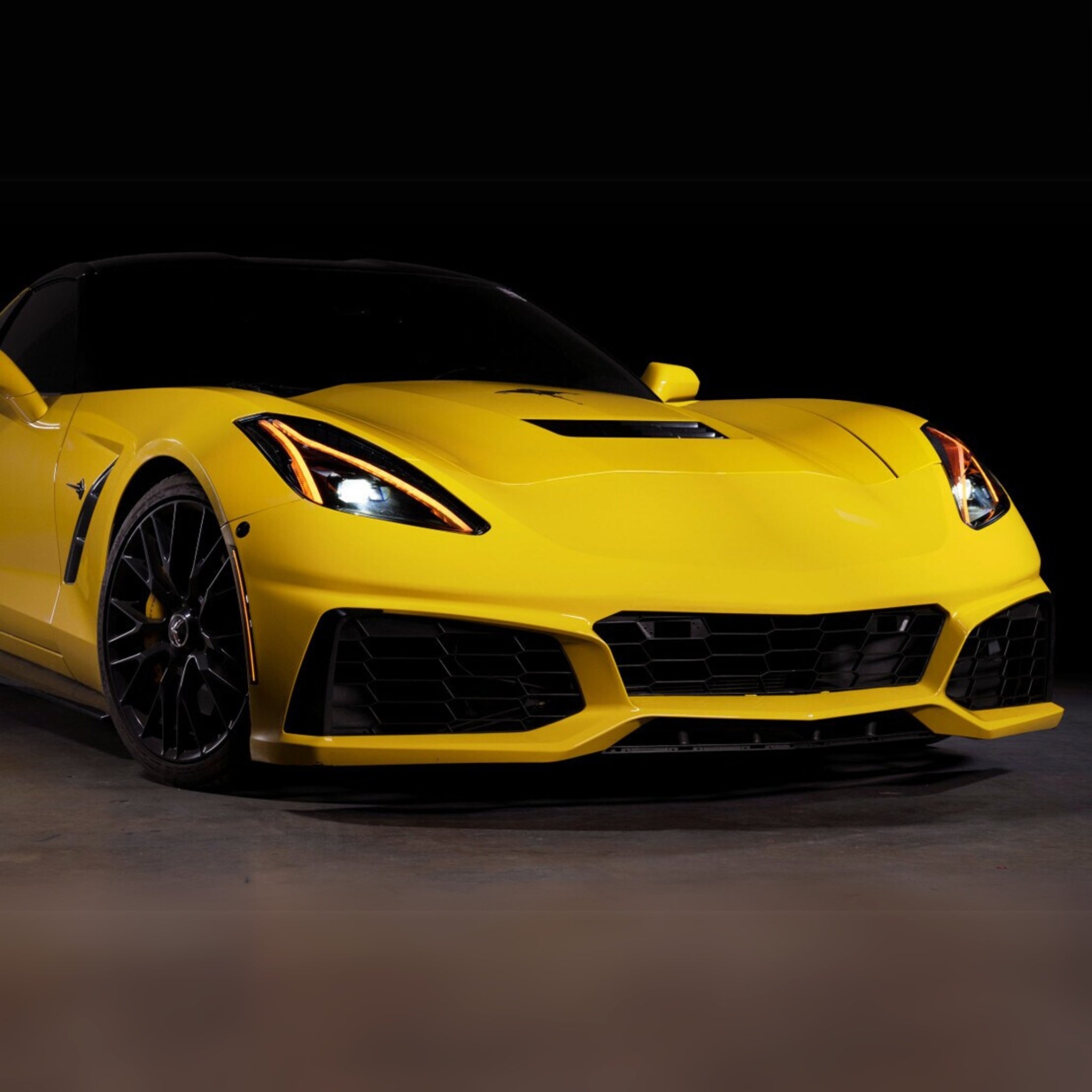 Chevrolet Corvette C7 (2014-2019) LED Headlights Gen II | XB – Custom Multicolor LED Lighting by RGB Halo Kits